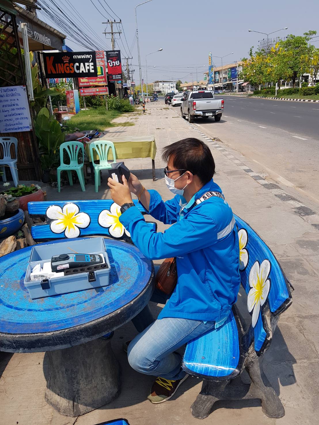 กปภ.สาขามหาสารคาม เฝ้าระวังคุณภาพน้ำในระบบจำหน่ายตามโครงการจัดการน้ำสะอาด (water safety plan)