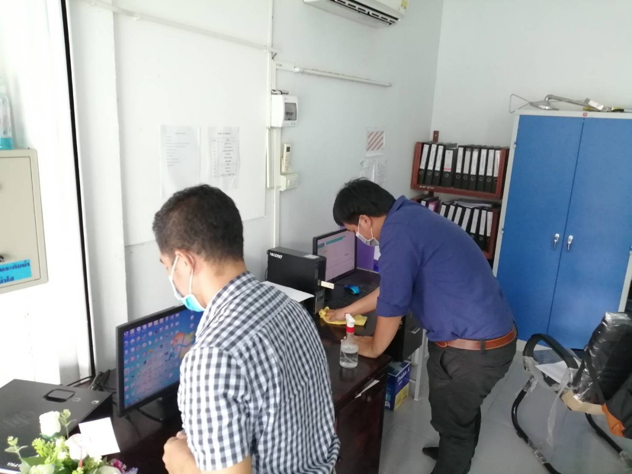 กปภ.สาขาตราด จัดกิจกรรม Big Cleaning Day ครั้งที่ 6/2563 ทำความสะอาดภายในโรงปฏิบัติการสถานีผลิตน้ำปลายคลอง 2เพื่อป้องกันและควบคุมการแพร่ระบาดของโรคติดเชื้อไวรัสโคโรนา 2019 (COVID-19)