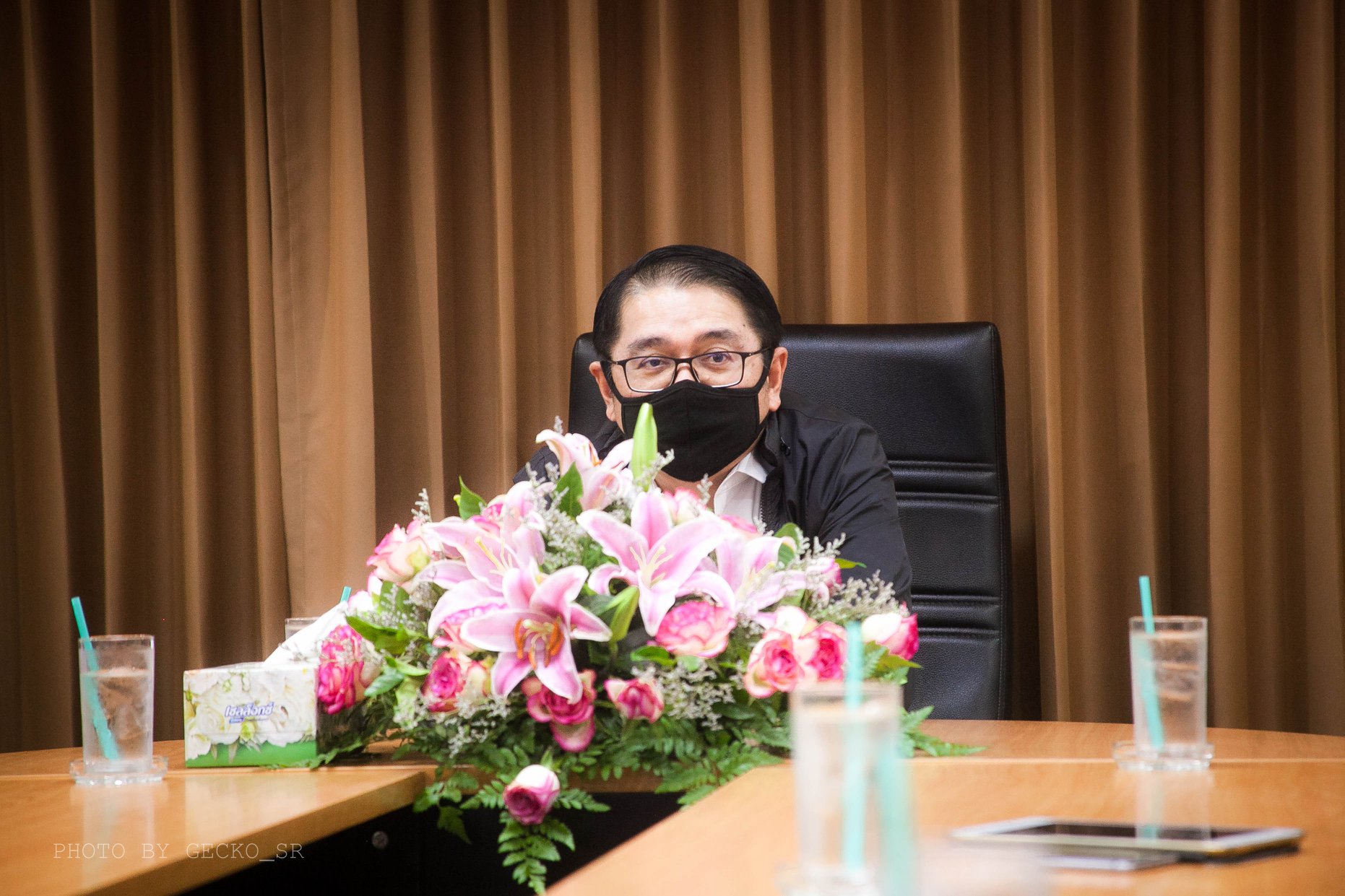 การประปาส่วนภูมิภาคสาขาชุมพร ให้การต้อนรับ นายประทีป กุศลวัฒนะ ผู้อำนวยการการประปาส่วนภูมิภาคเขต 4 และ นายสิงหชัย อินทพิชัย ผู้ช่วยผู้อำนวยการการประปาส่วนภูมิภาคเขต 4
