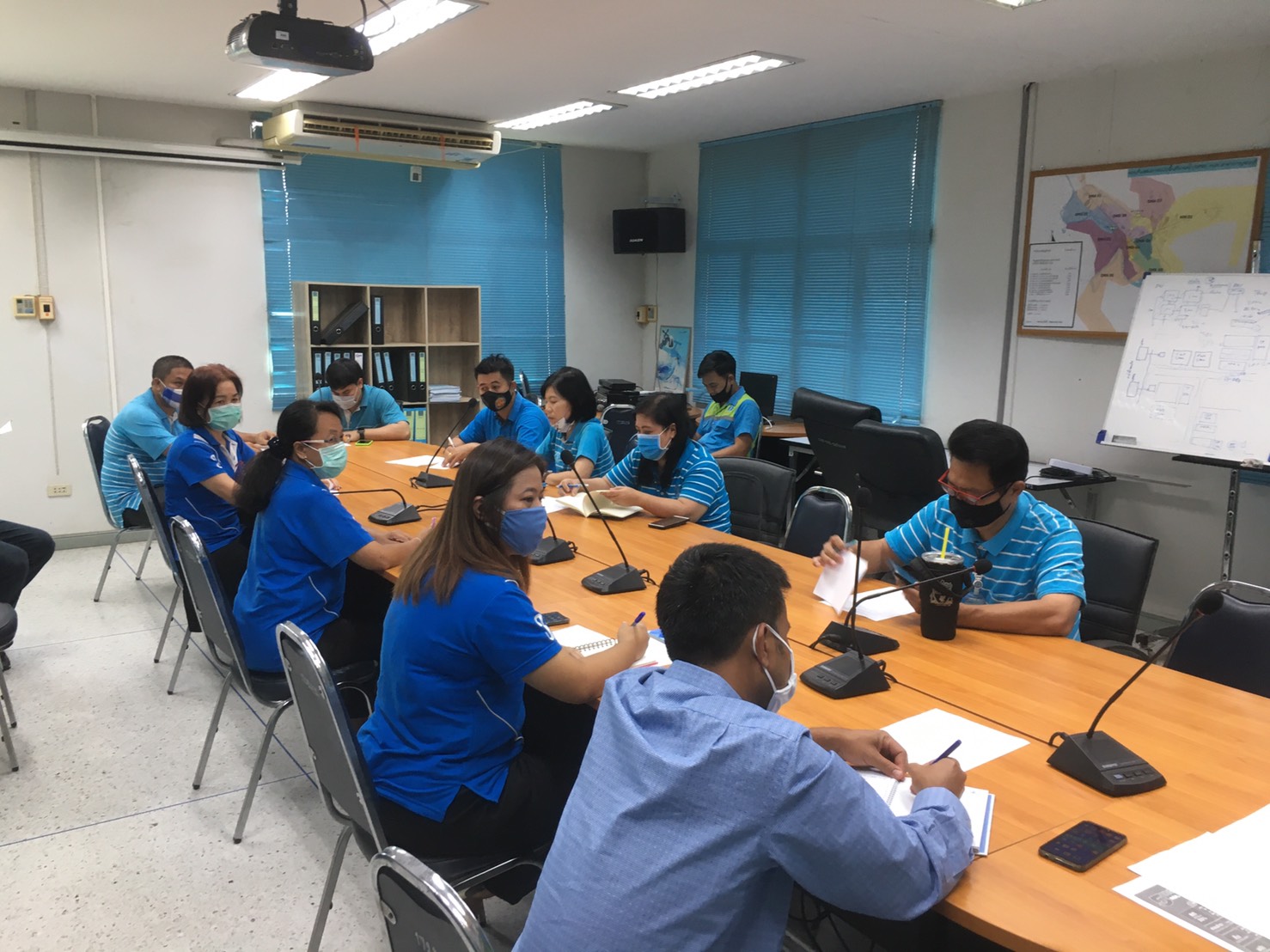 กปภ.สาขากาญจนบุรี จัดกิจกรรม Morning Talk ครั้งที่ 8/2563