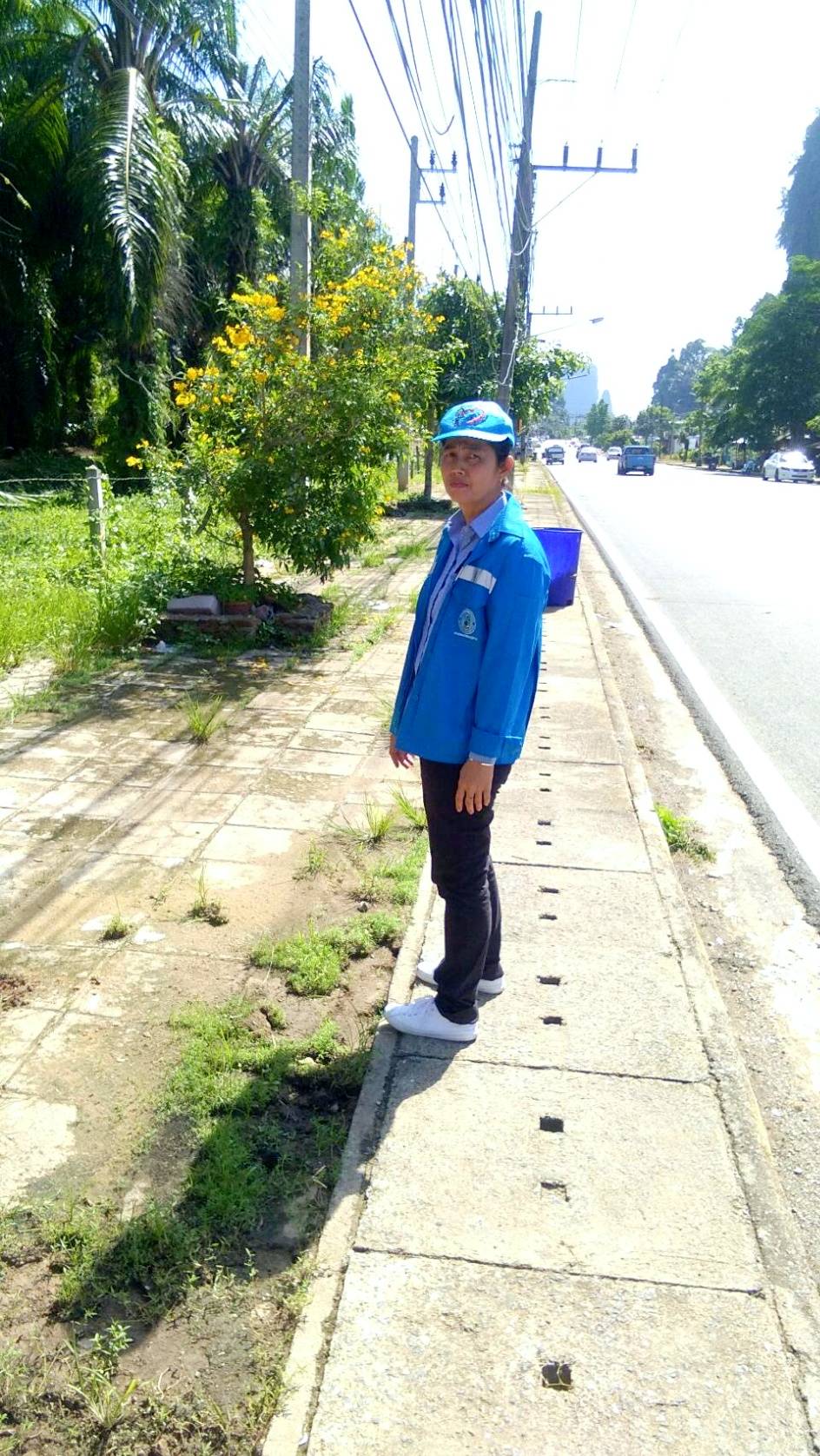 การประปาส่วนภูมิภาคสาขาอ่าวลึก ลงพื้นที่สำรวจหาน้ำสูญเสีย ท่อแตกท่อรั่ว ประจำเดือน พฤษภาคม 2563