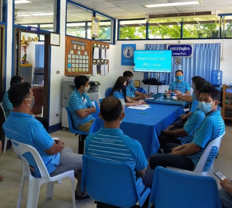 การประปาส่วนภูมิภาคสาขาตะกั่วป่า จัดกิจกรรมสนทนายามเช้า  (Morning Talk) ครั้งที่  6  ประจำปีงบประมาณ 2563