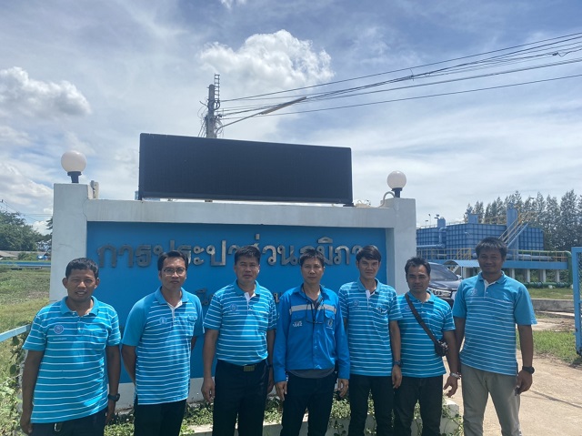 งานผลิต กปภ.สาขาพยุหะคีรีเข้าศึกษาดูงาน ระบบ scada  และ wsp ที่ กปภ.สาขากำแพงเพชร ในวันที่  11 มิถุนายน 2563