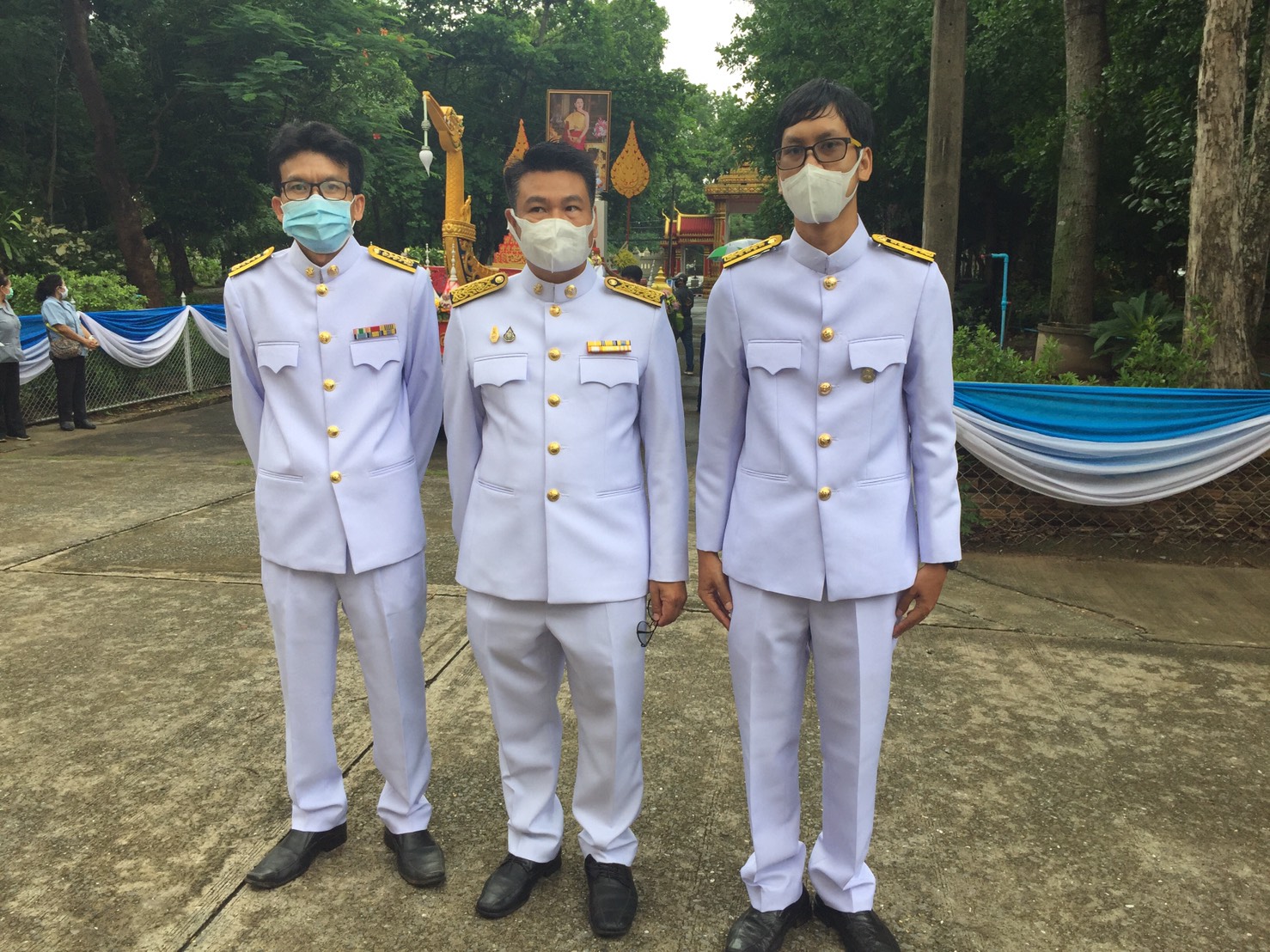 กปภ.สาขาอุดรธานี ร่วมถวายเทียนพรรษา ประจำปี 2563
