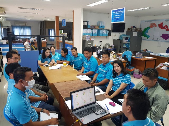 การประปาส่วนภูมิภาคสาขาขาณุวรลักษบุรี จัดกิจกรรมสนทนายามเช้า (Morning Talk) ครั้งที่ 9/2563