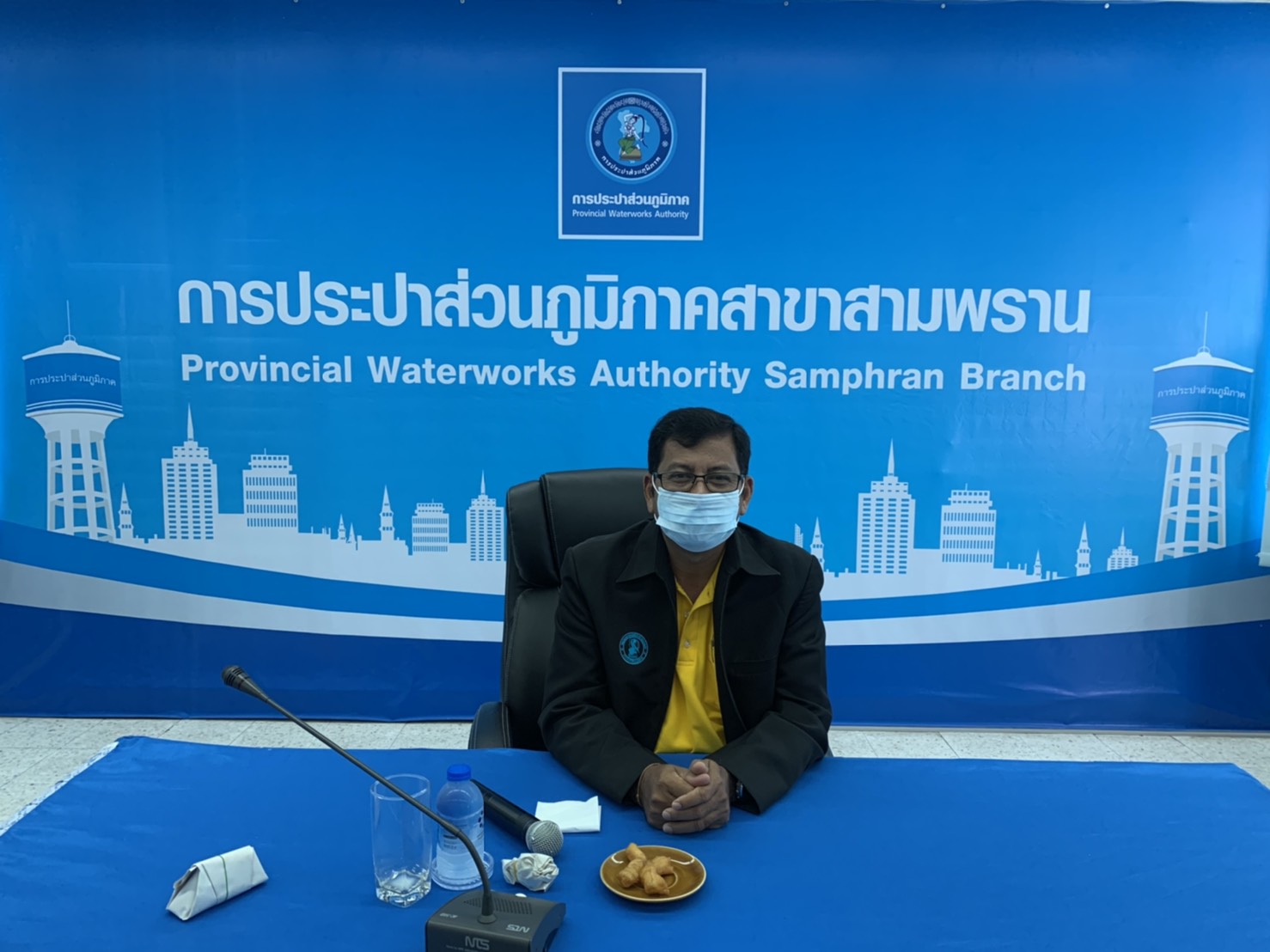 กปภ.สาขาสามพราน จัดกิจกรรม Morning Talk ประจำเดือน กรกฎาคม 2563