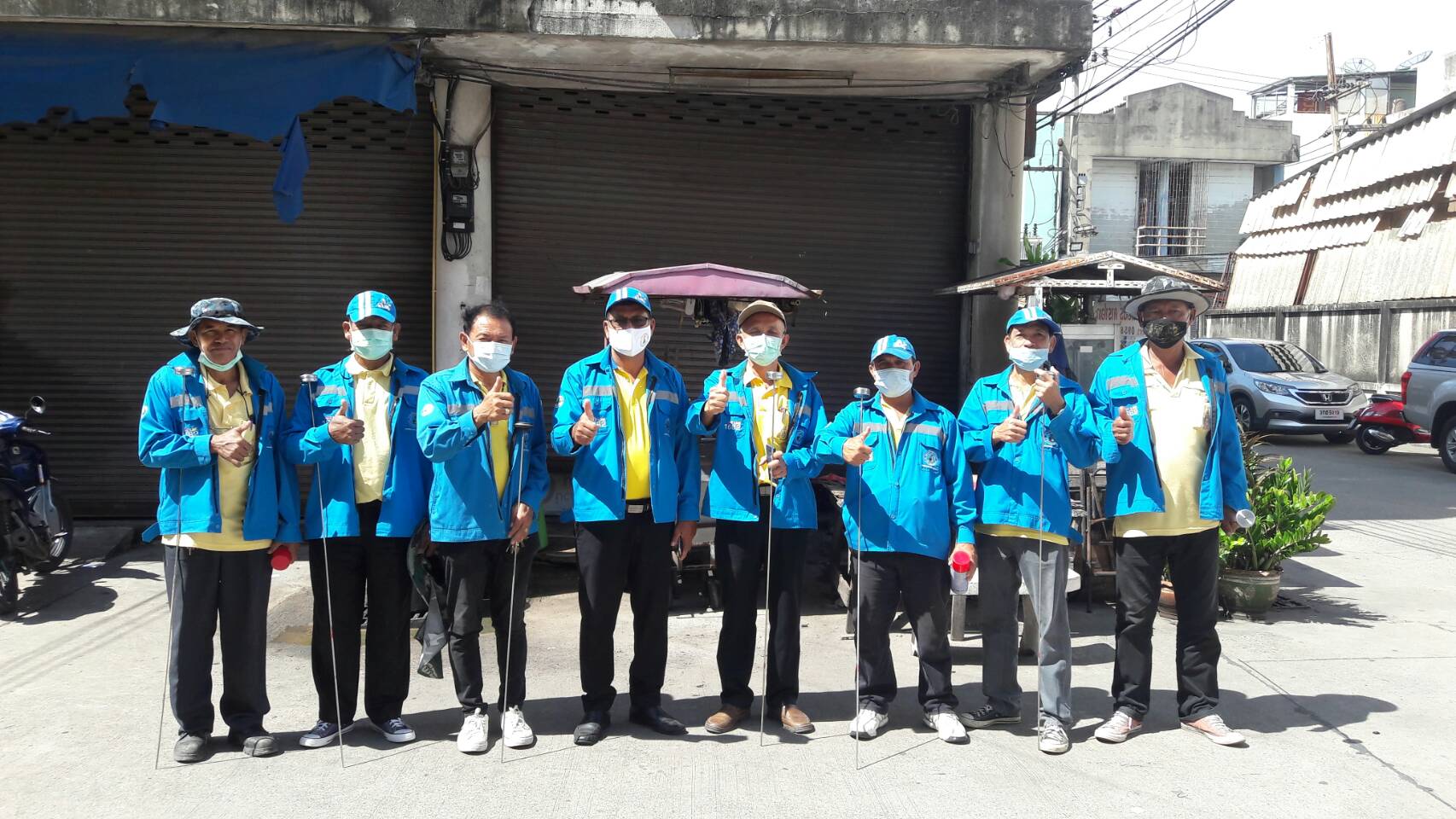 กปภ.สาขาสามพราน ลงพื้นที่สำรวจหาท่อแตก/รั่ว เพื่อลดน้ำสูญเสียและเพิ่มปริมาณน้ำจำหน่าย