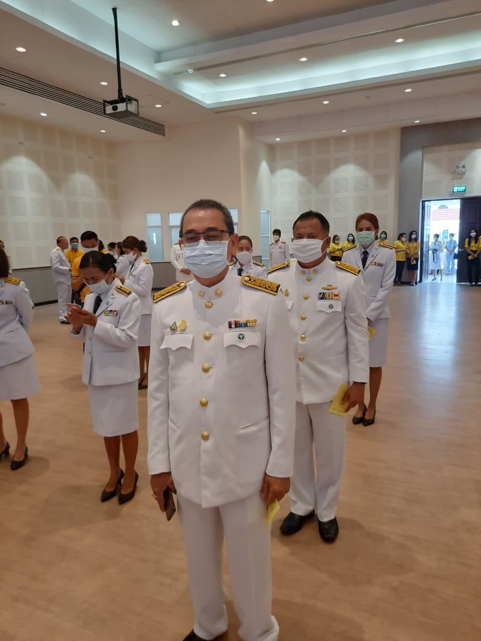 กปภ.สาขาพังงา เข้าร่วมพิธีลงนามถวายพระพรชัยมงคล
