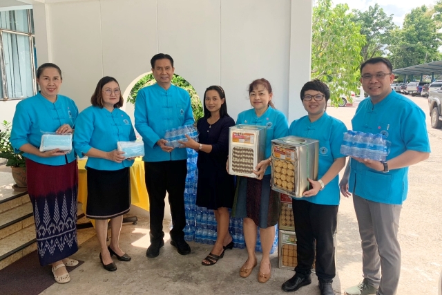 กปภ.ข.6 ร่วมสนับสนุน ขนม น้ำดื่ม หน้ากากอนามัย ในกิจกรรมจิตอาสาพระราชทาน ?เราทำความดี เพื่อชาติ ศาสนา พระมหากษัตริย์? พร้อมใจปลูกต้นไม้