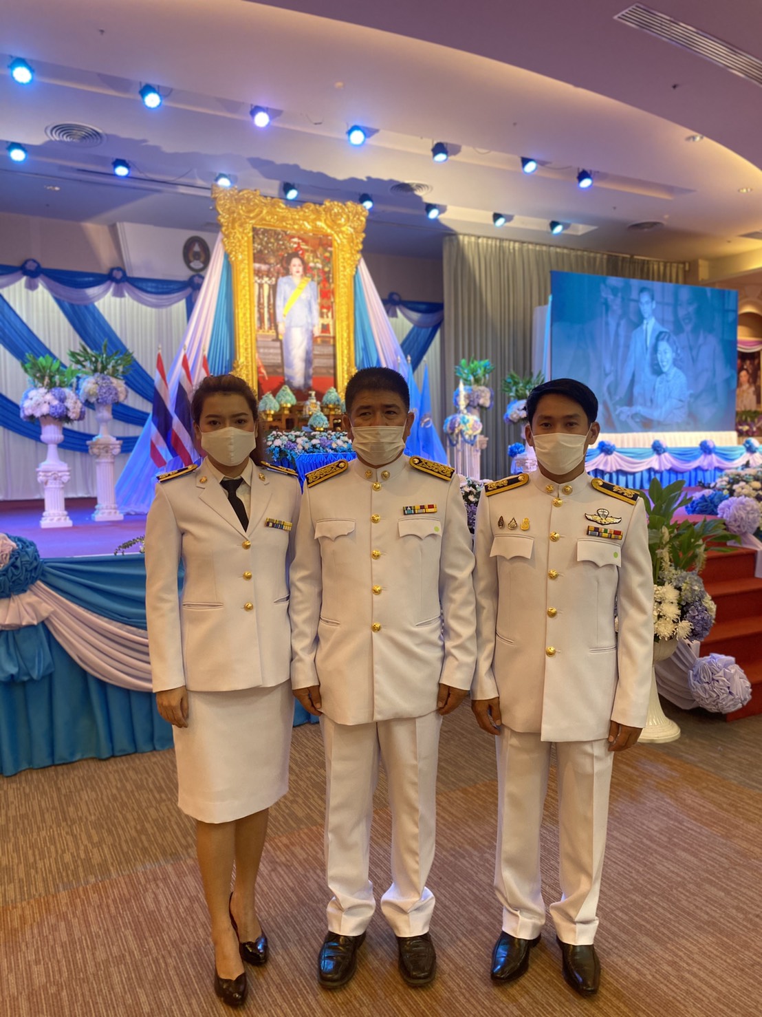 กปภ.สาขาภูเก็ต เข้าร่วมพิธีถวายเครื่องราชสักการะวางพานพุ่ม และพิธีจุดเทียนถวายพระพรชัยมงคล เนื่องในโอกาสวันเฉลิมพระชนมพรรษา สมเด็จพระนางเจ้าสิริกิติ์ พระบรมราชินีนาถ พระบรมราชชนนีพันปีหลวง