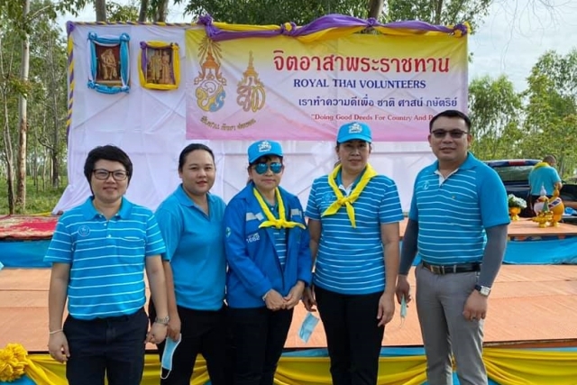 กปภ.ข.6 ร่วมกิจกรรมปลูกต้นไม้  โครงการ ?เราทำความดี เพื่อชาติ ศาสนา พระมหากษัตริย์?