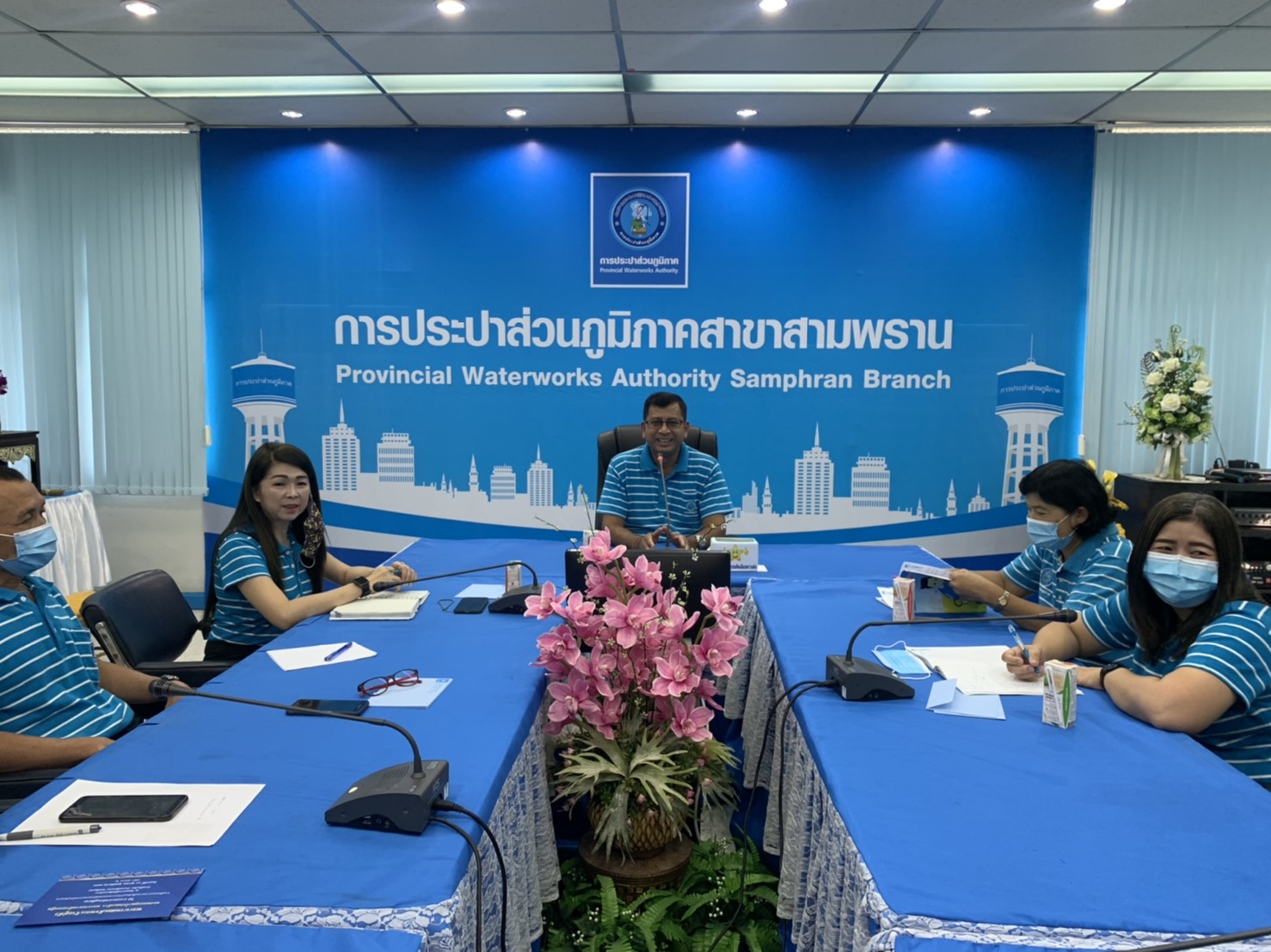 กปภ.สาขาสามพราน จัดกิจกรรม Morning Talk ประจำเดือน กันยายน 2563