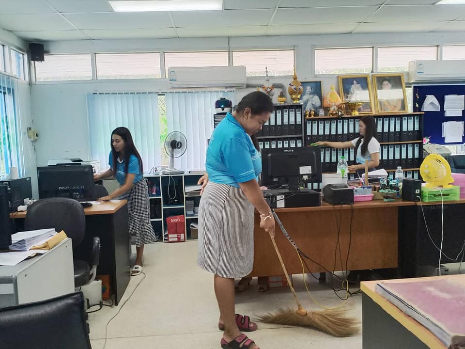 การประปาส่วนภูมิภาคสาขาคลองท่อม มีกิจกรรมร่วมกันทำความสะอาด (Big Cleaning Day) และกิจกรรม ๕ ส.