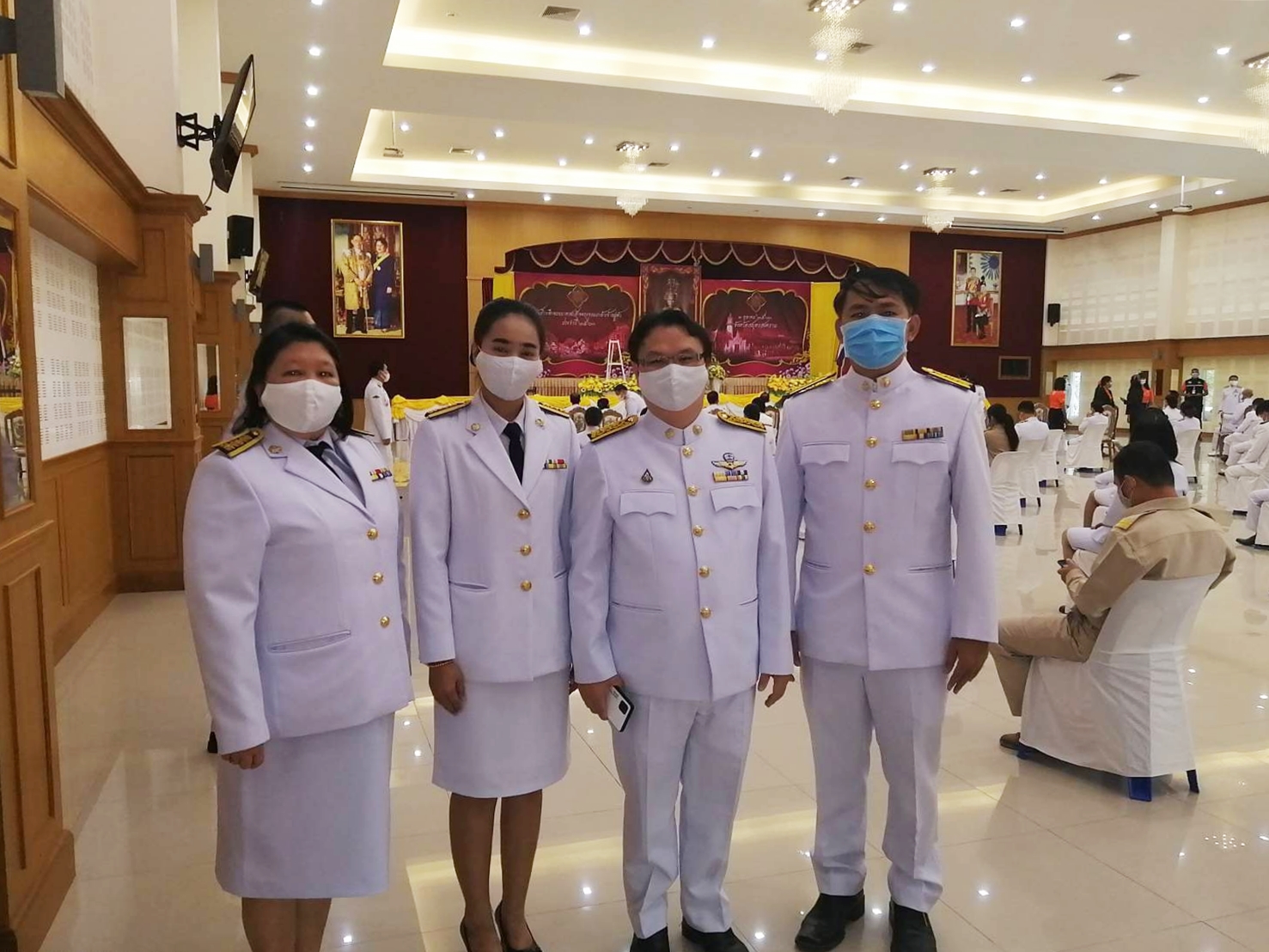 กปภ.สาขาสมุทรสงคราม ร่วมพิธีวันที่ระลึกพระบาทสมเด็จ พระจอมเกล้าเจ้าอยู่หัว  พระบิดาแห่งวิทยาศาสตร์ไทย