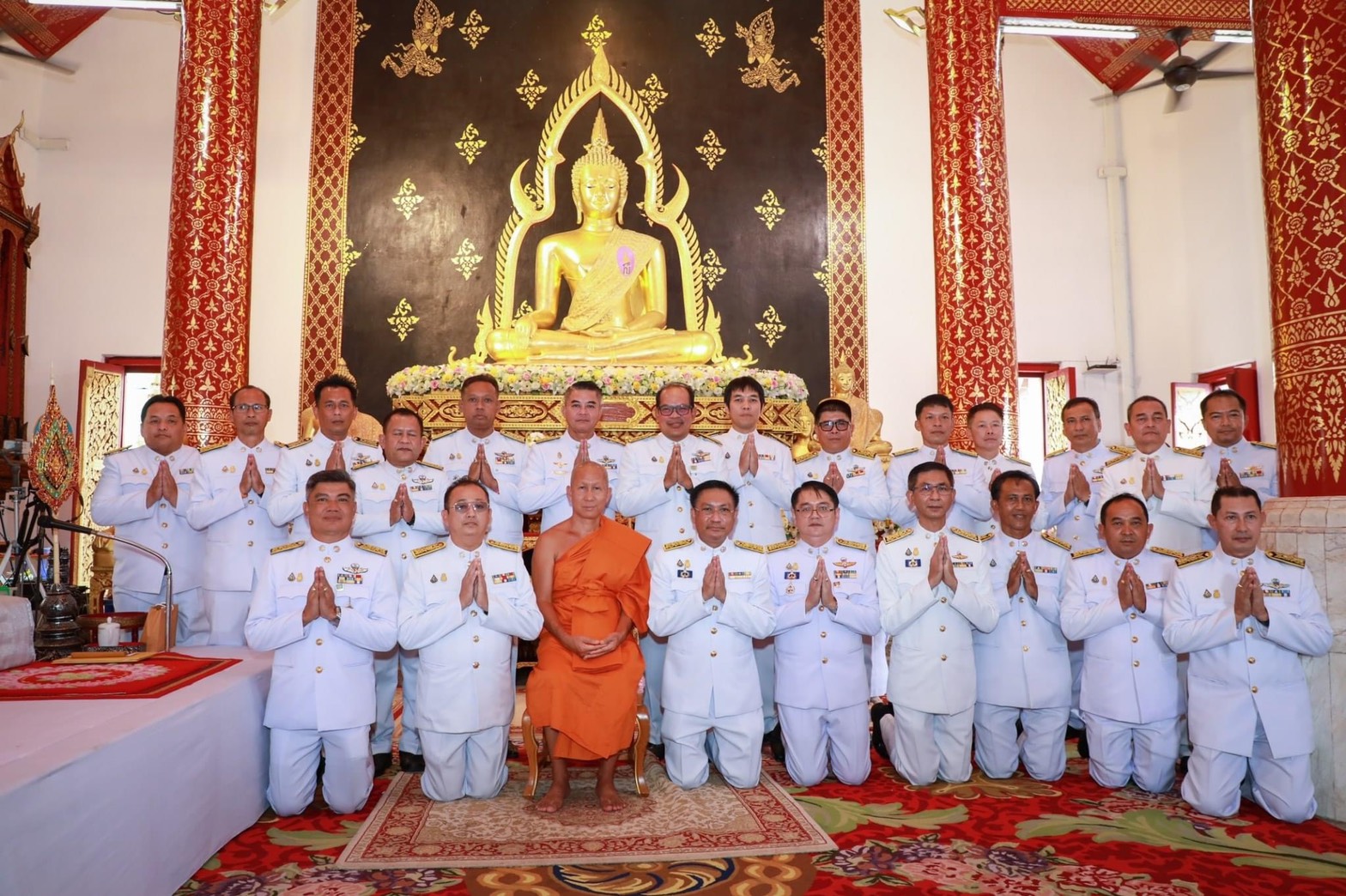 การประปาส่วนภูมิภาคสาขากระบี่ ร่วมพิธีถวายผ้าพระกฐินพระราชทาน พระบาทสมเด็จพระวชิรเกล้าเจ้าอยู่หัว ทรงพระกรุณาโปรดเกล้าฯ พระราชทานผ้าพระกฐินให้การประปาส่วนภูมิภาค (กปภ.) ณ วัดพระบาทมิ่งเมืองวรวิหาร ต.ในเวียง อ.เมืองแพร่ จ.แพร่