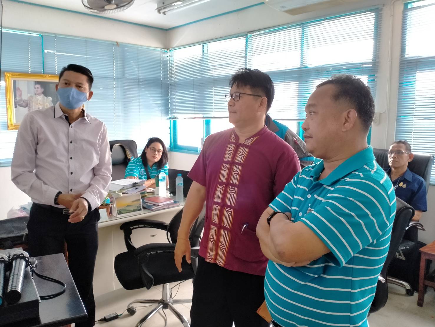 กปภ.เขต ๑ ลงพื้นที่ติดตาม DMA กปภ.สาขากบินทร์บุรีและปราจีนบุรี