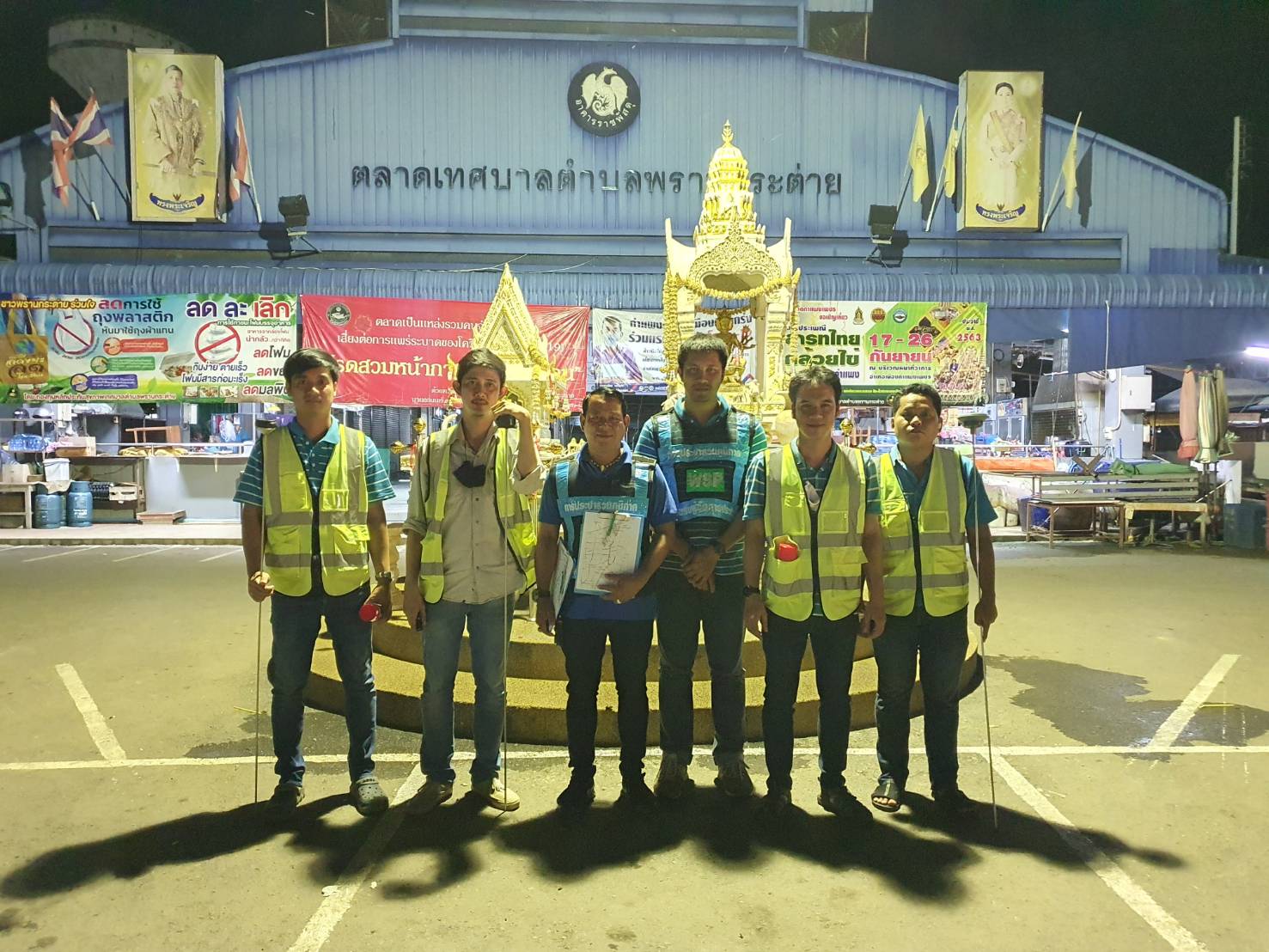 กปภ.สาขากำแพงเพชร ลงพื้นที่สำรวจหาท่อแตก/รั่ว เพื่อลดน้ำสูญเสียและเพิ่มปริมาณน้ำจำหน่าย