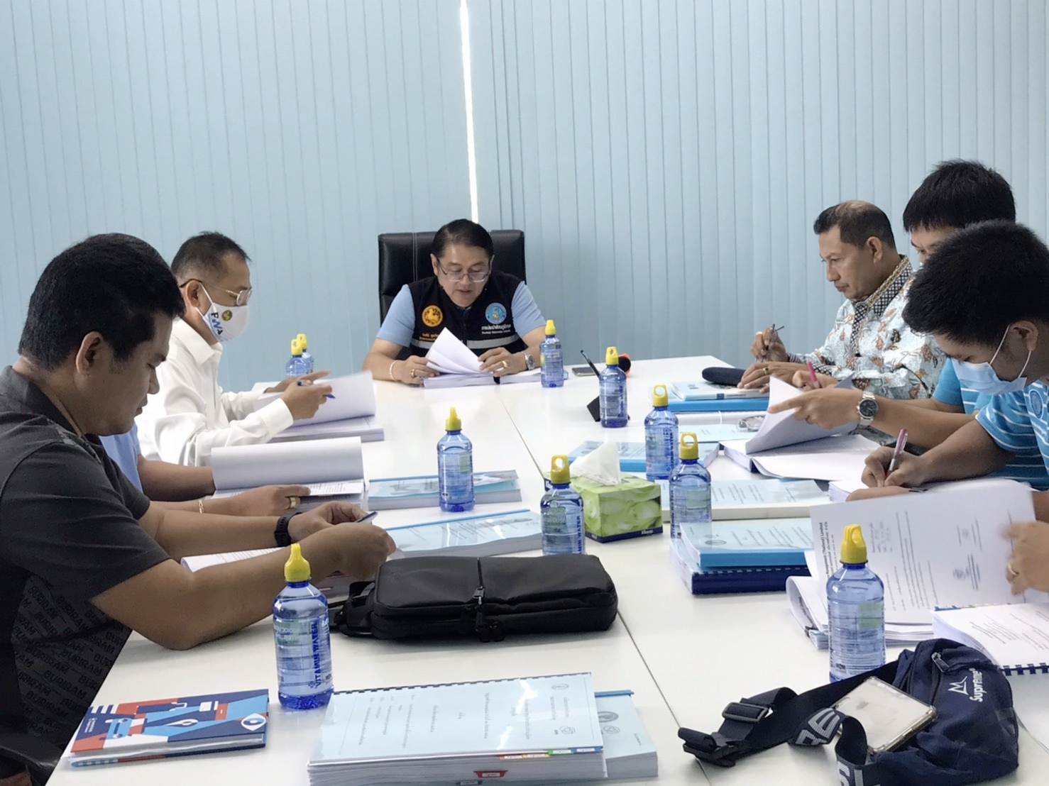 ผู้อำนวยการการประปาส่วนภูมิภาคเขต 4 พร้อมคณะลงพื้นที่ตรวจเยี่ยมการประปาส่วนภูมิภาคสาขาภูเก็ต ติดตามความคืบหน้างานโครงการการบริหารจัดการลดน้ำสูญเสีย