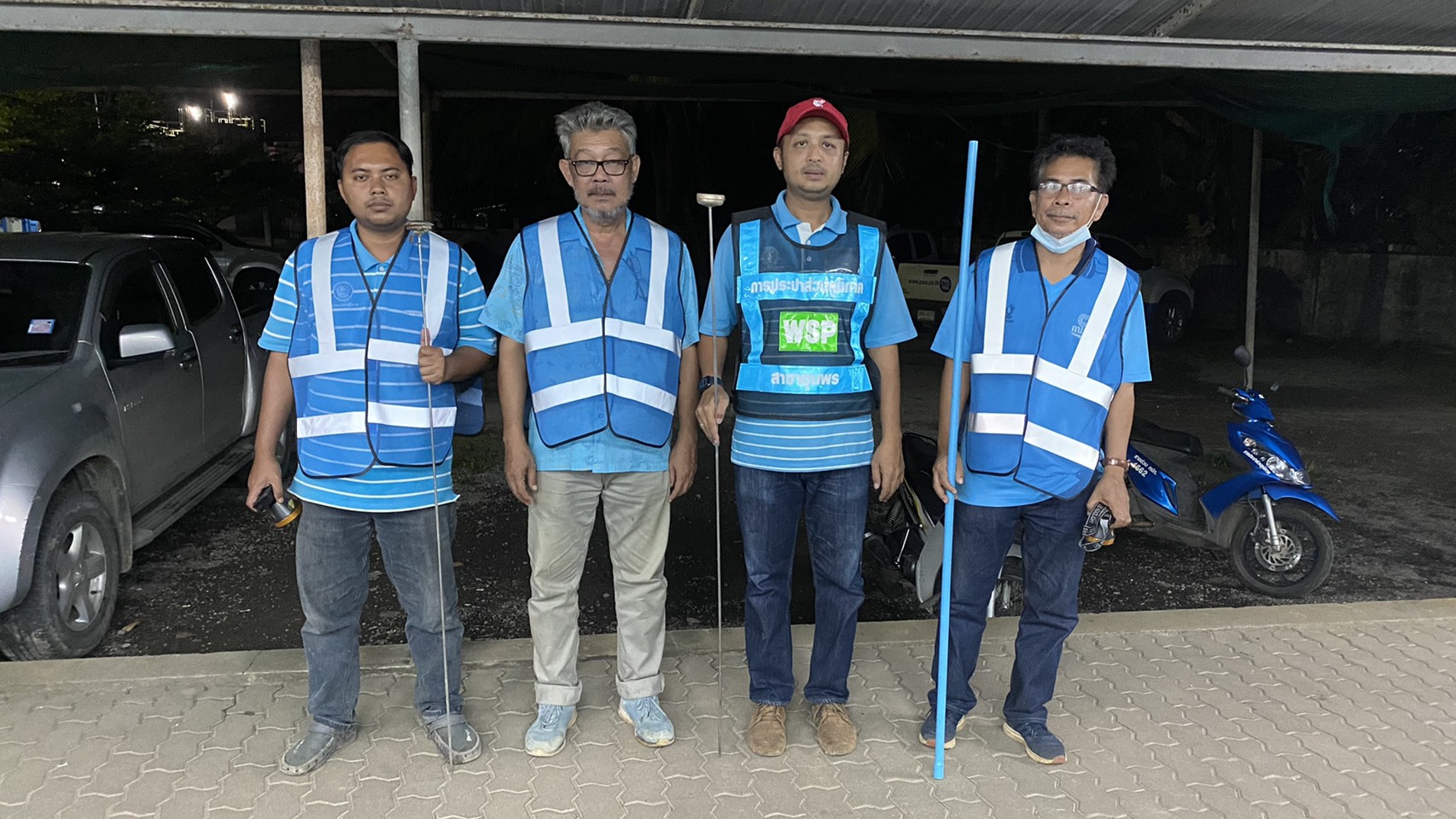 การประปาส่วนภูมิภาคสาขาชุมพรร่วมกิจกรรมสำรวจน้ำสูญเสีย ณ ตำบลท่าตะเภา อำเภอเมือง จังหวัดชุมพร