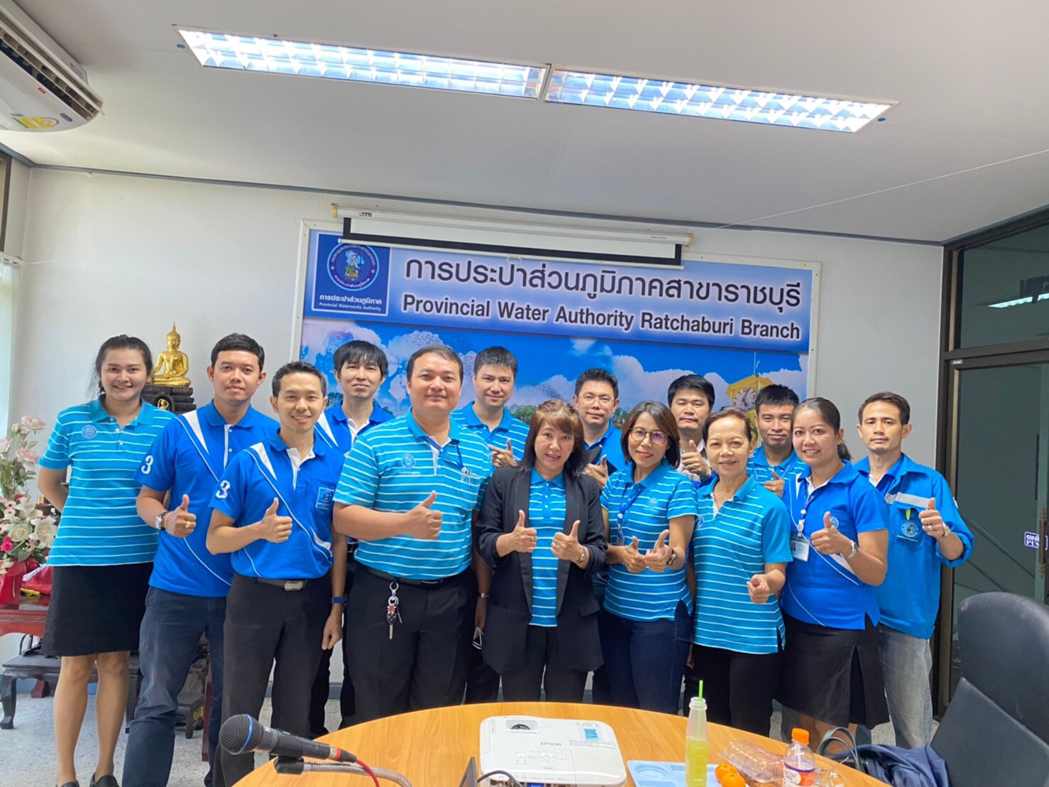 กปภ.ข.3 ร่วมกับ กปภ.สาขาราชบุรี  ร่วมจัดอบรม "ระบบ AD และโปรมแกรม LibreOffice"