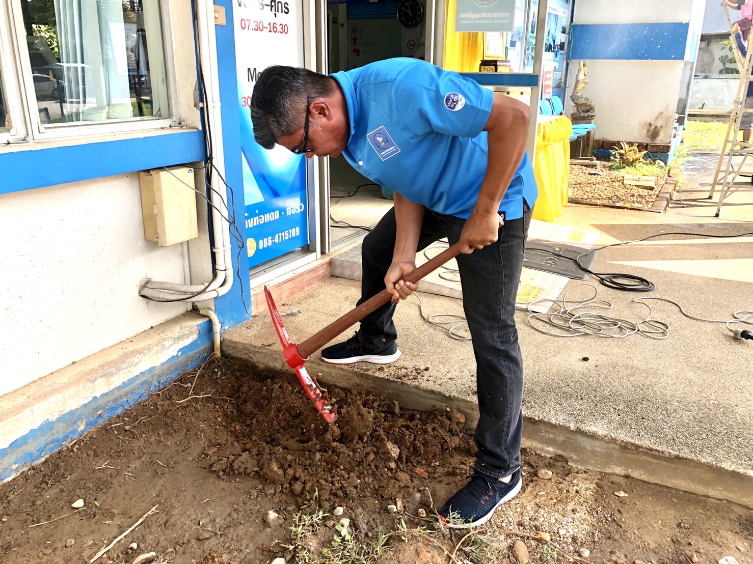 การประปาส่วนภูมิภาคสาขาชุมพร ร่วมจัดกิจกรรม Big Cleaning Day เพื่อถวายเป็นพระราชกุศล เนื่องในวันพ่อแห่งชาติ