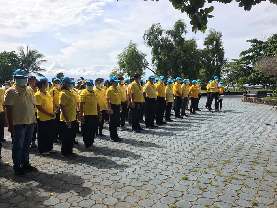 กปภ.สาขาเกาะพะงัน ร่วมกิจกรรมจิตอาสาพัฒนาปรับภูมิทัศน์สวนสาธารณะเฉลิมพระเกียรติฯ ณ สวนสาธารณะเฉลิมพระเกียรติ และชายหาดอ่าวท้องศาลา ท่าเทียบเรือเอนกประสงค์เกาะพะงัน