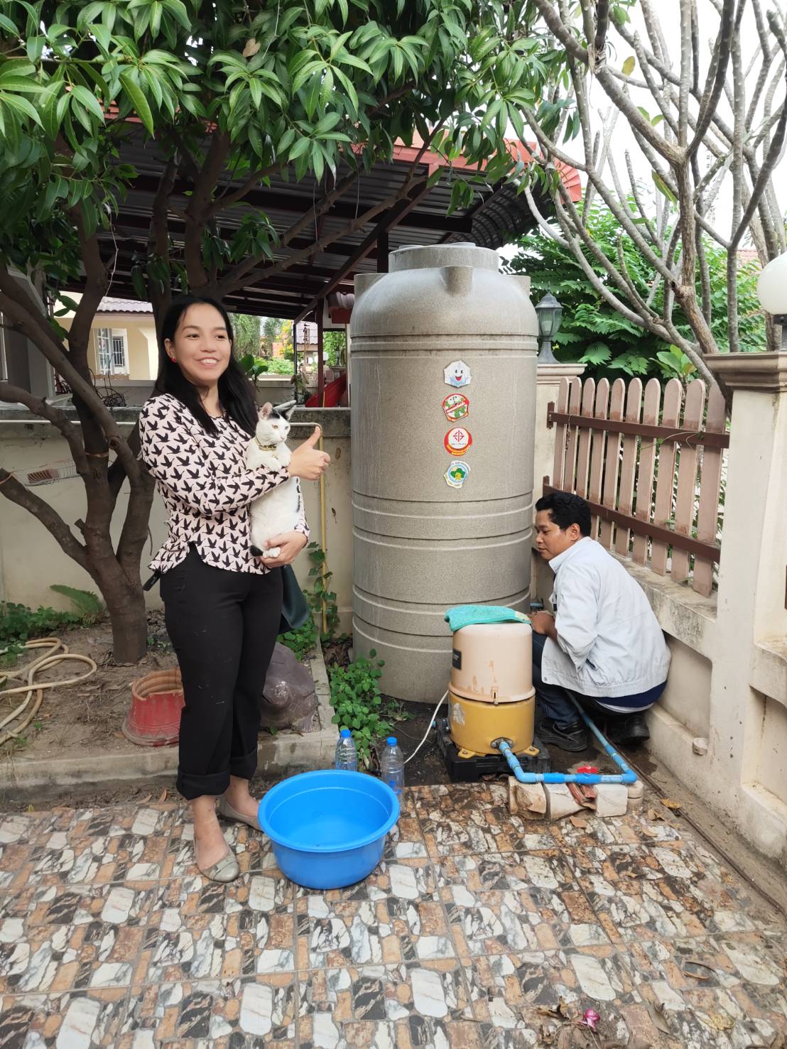 กปภ.สาขากำแพงเพชร จัดส่งมิสเตอร์ประปาตรวจสอบท่อประปาชำรุด