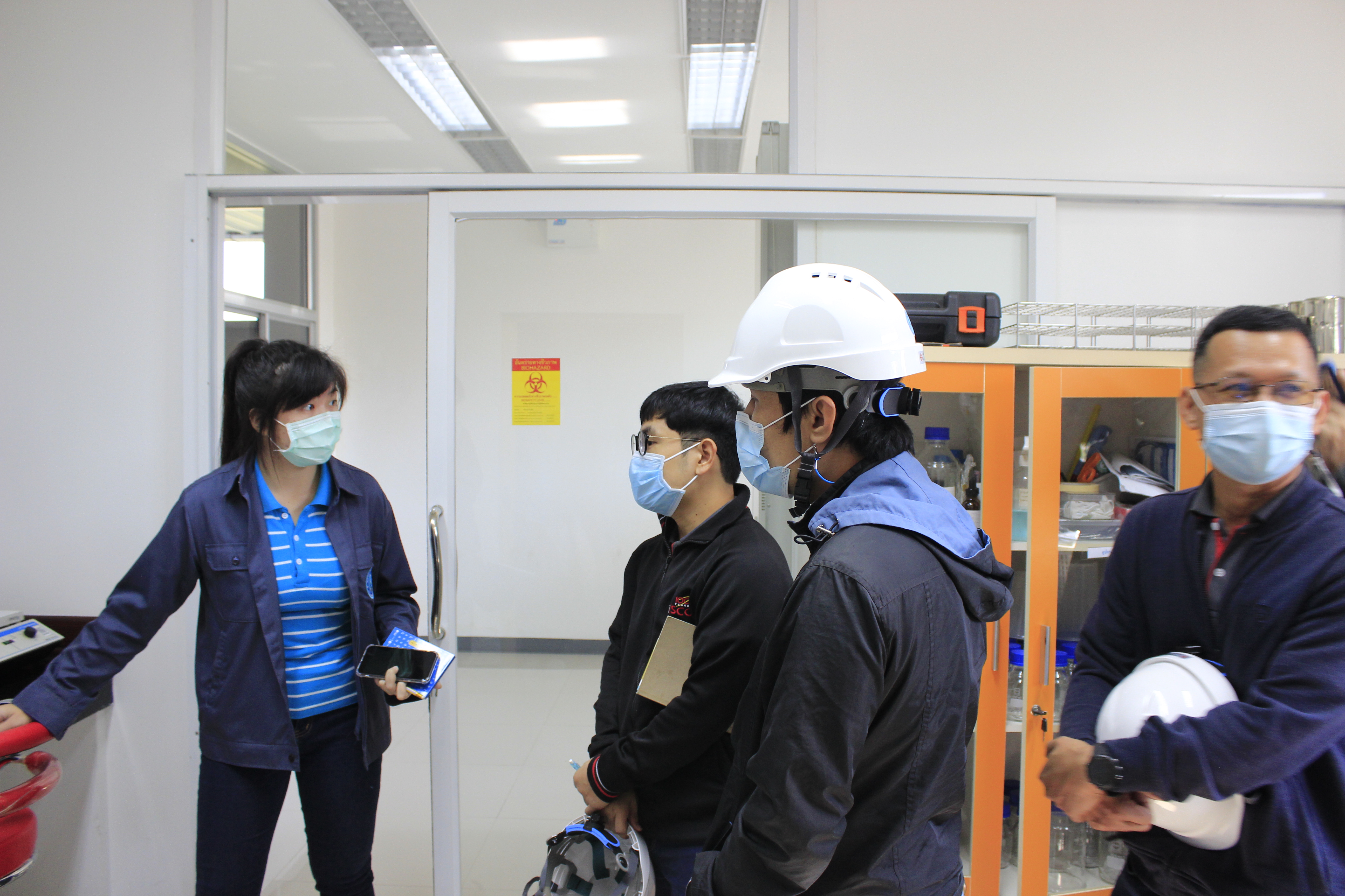 การประปาส่วนภูมิภาคสาขาเกาะคาให้การต้อนรับ คณะศึกษาดูงานจาก บริษัท สยามไฟเบอร์ซีเมนต์กรุ๊ป จำกัด โรงงานลำปาง