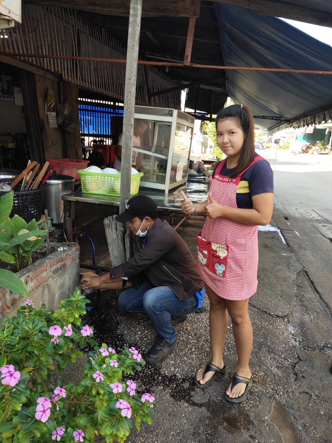 กปภ.สาขากำแพงเพชร จัดส่งมิสเตอร์ประปาให้บริการประชาชน