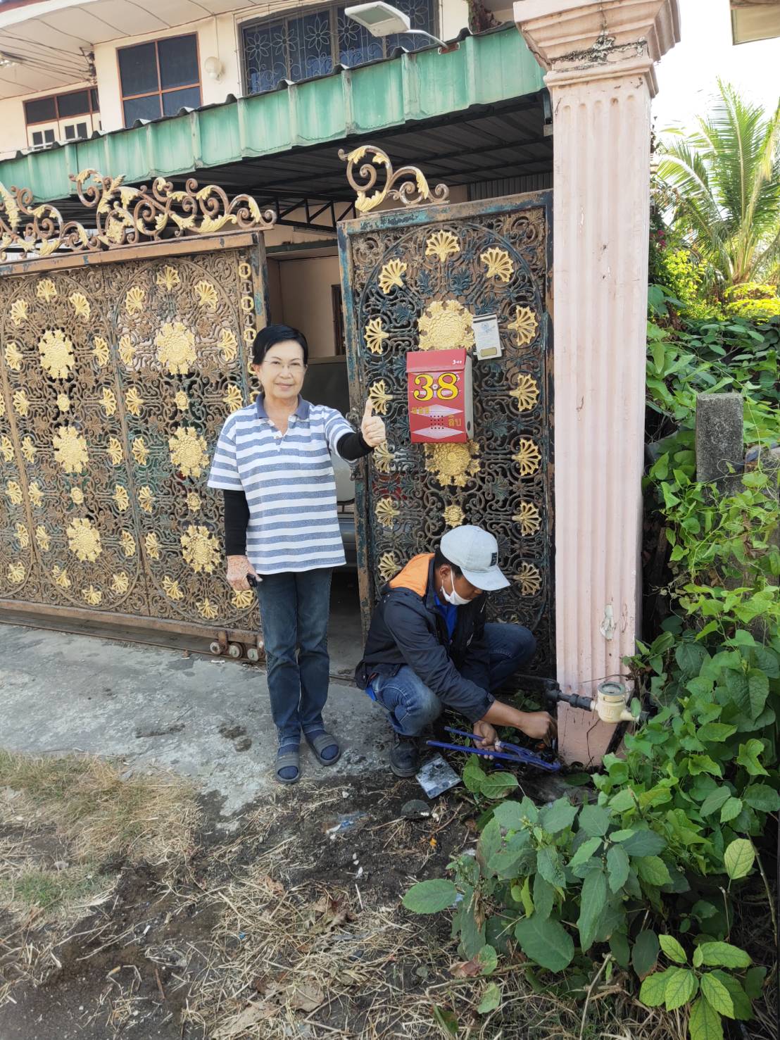 กปภ.สาขากำแพงเพชร จัดส่งมิสเตอร์ประปาให้บริการลูกค้า