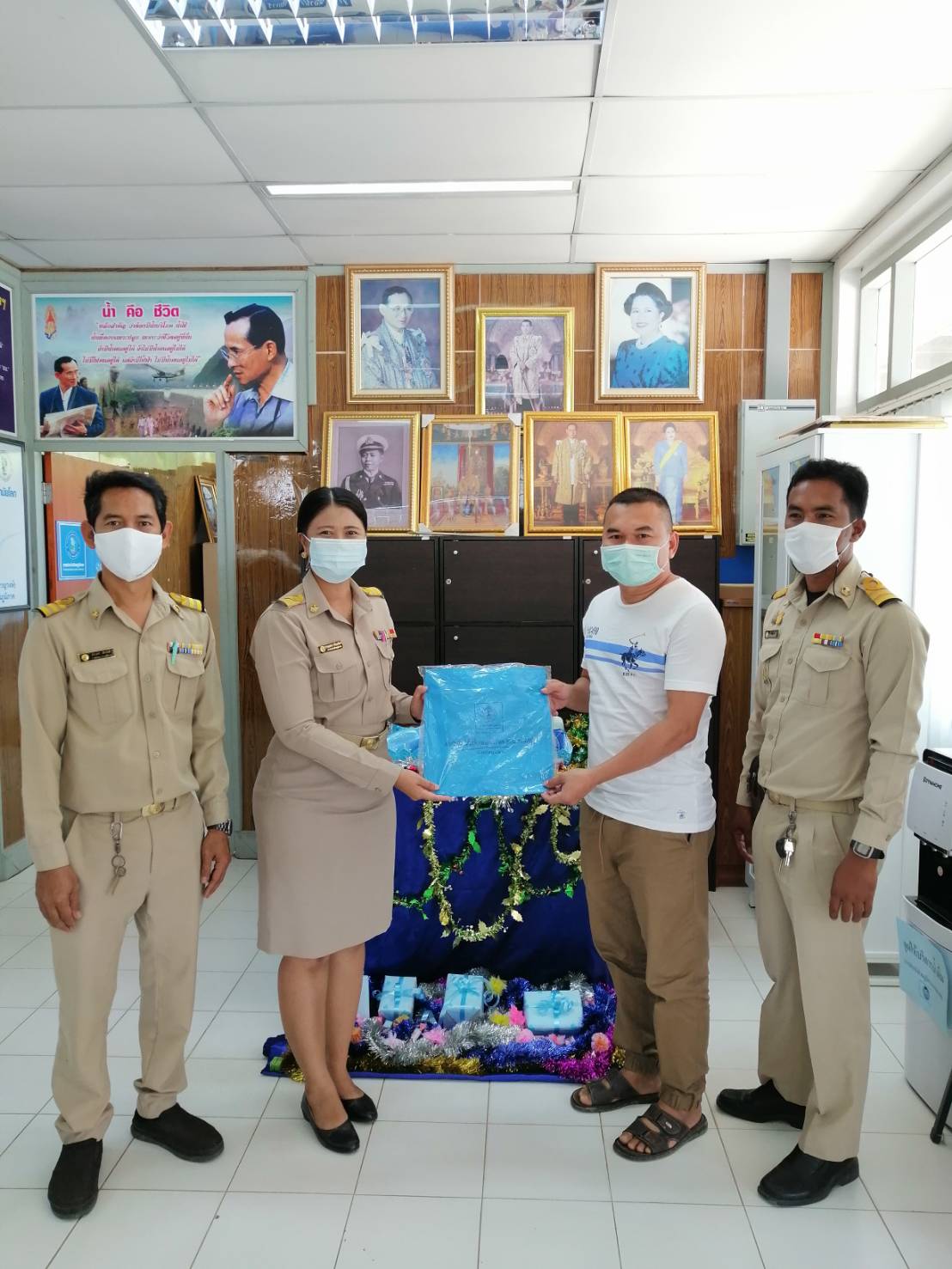 การประปาส่วนภูมิภาคสาขาท่าแซะ จัดโครงการ "ติดมิเตอร์ใหม่ ลดราคา การประปาฯ จัดให้" จ่ายค่าติดตั้ง รับโชค ๒ ต่อ
