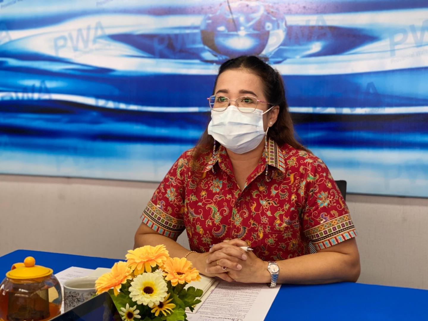 การประปาส่วนภูมิภาคสาขานาทวี จัดกิจกรรม Morning Talk ครั้งที่ 4/2564
