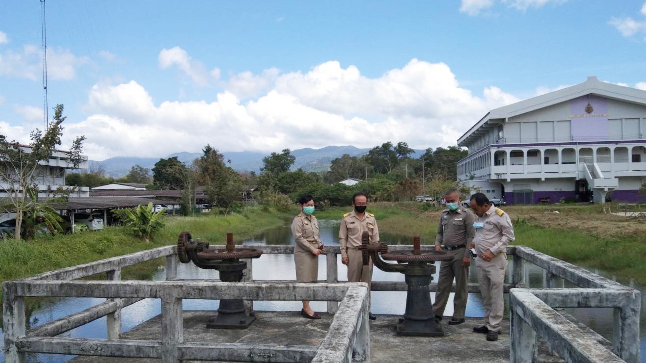 การประปาส่วนภูมิภาคสาขาทุ่งสง ตรวจสอบปริมาณน้ำแหล่งน้ำสำรองเพื่อเตรียมความพร้อมรับภัยแล้ง