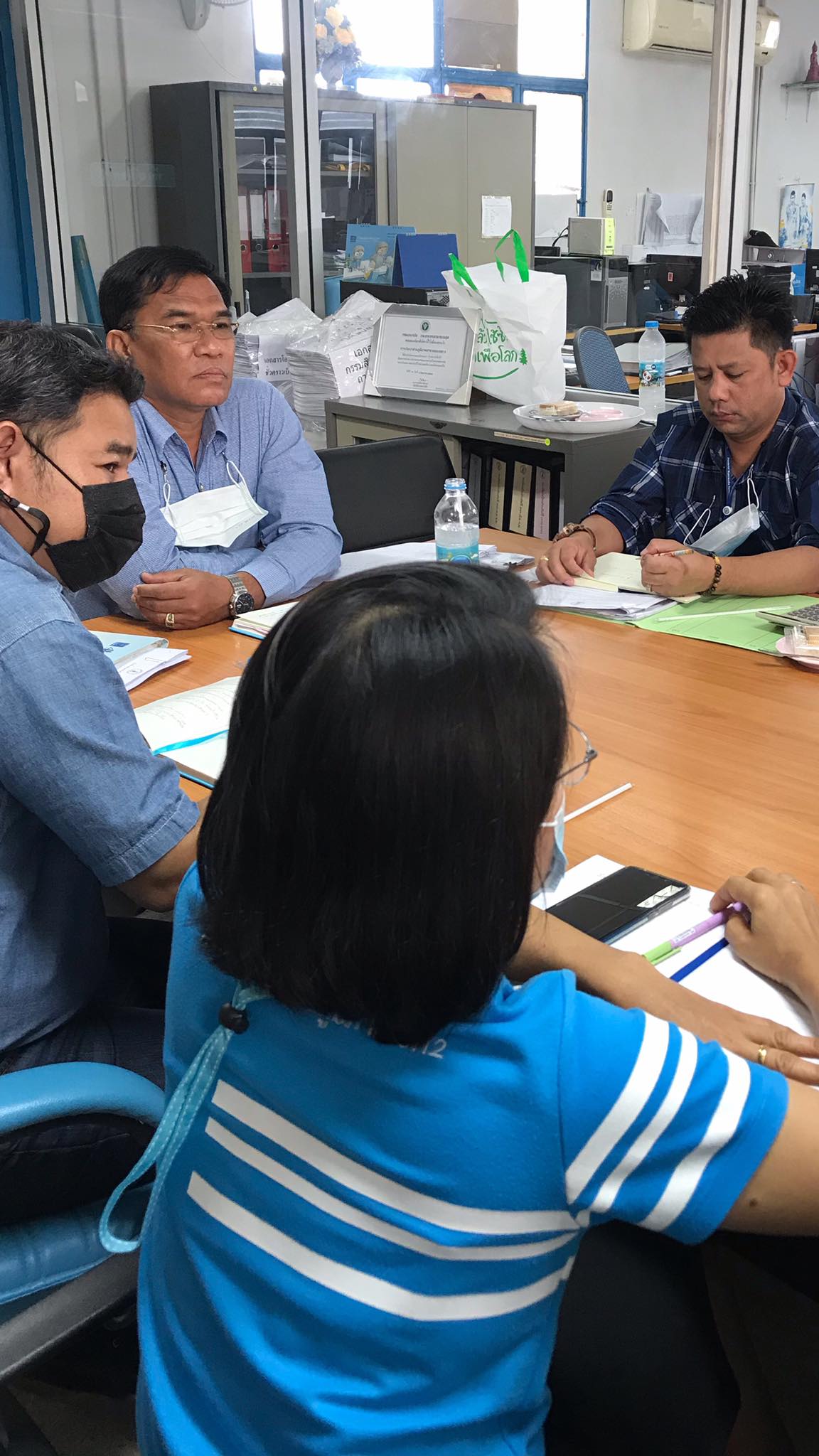 กปภ.สาขาคลองหลวง จัดกิจกรรมสนทนายามเช้า (Morning Talk) ครั้งที่ 4/2564 ประจำเดือน มกราคม 2564