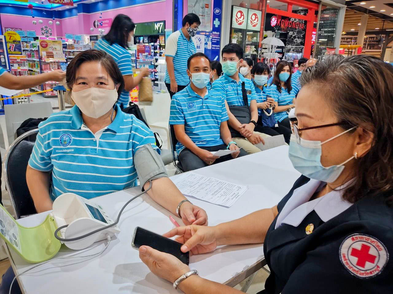 พนักงาน กปภ.ข.2 ร่วมทำความดีบริจาคโลหิต เนื่องในวันครบรอบสถาปนา กปภ. 42 ปี