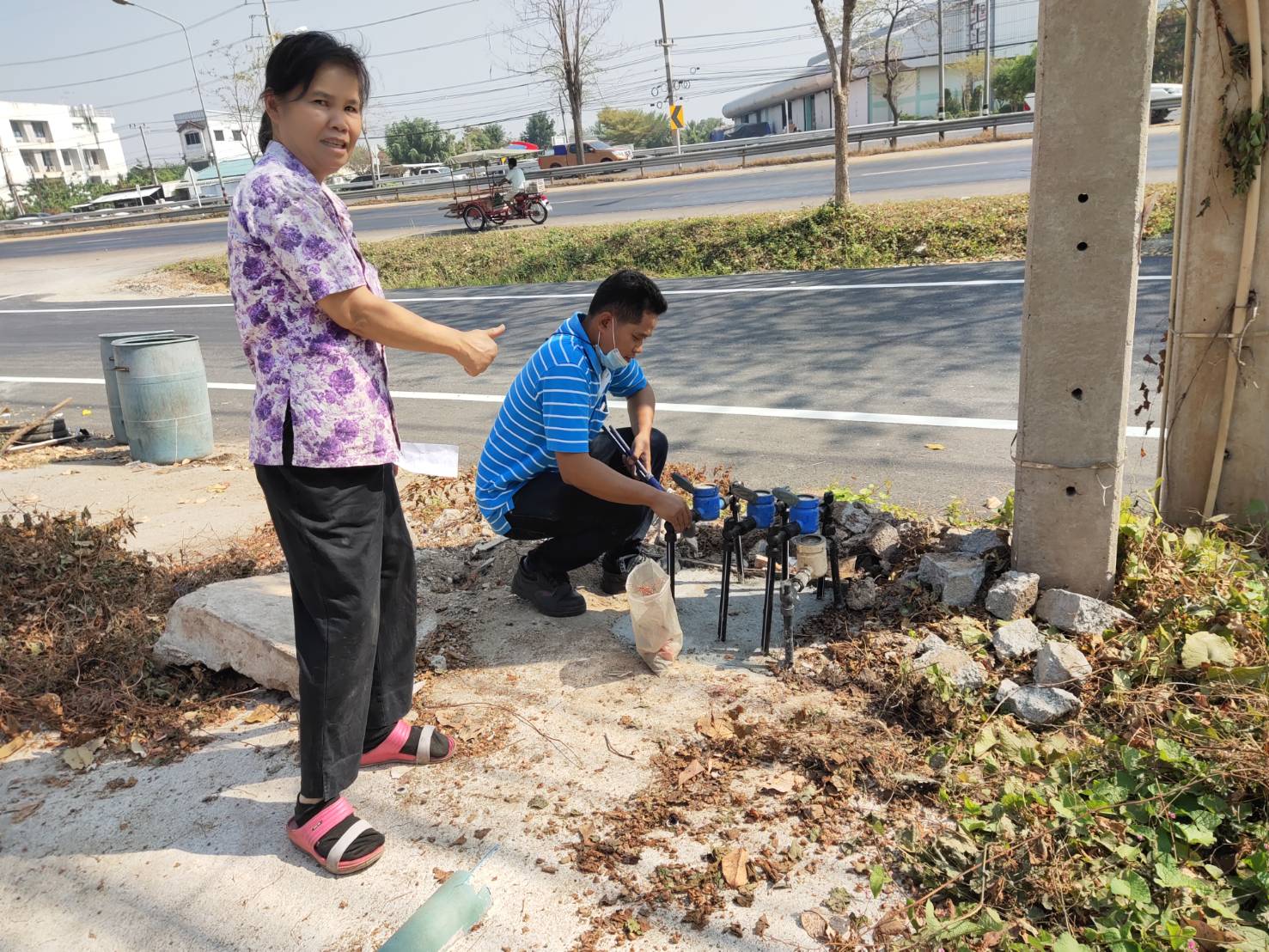 กปภ.สาขากำแพงเพชร ส่งมิสเตอร์ประปาให้บริการประชาชน