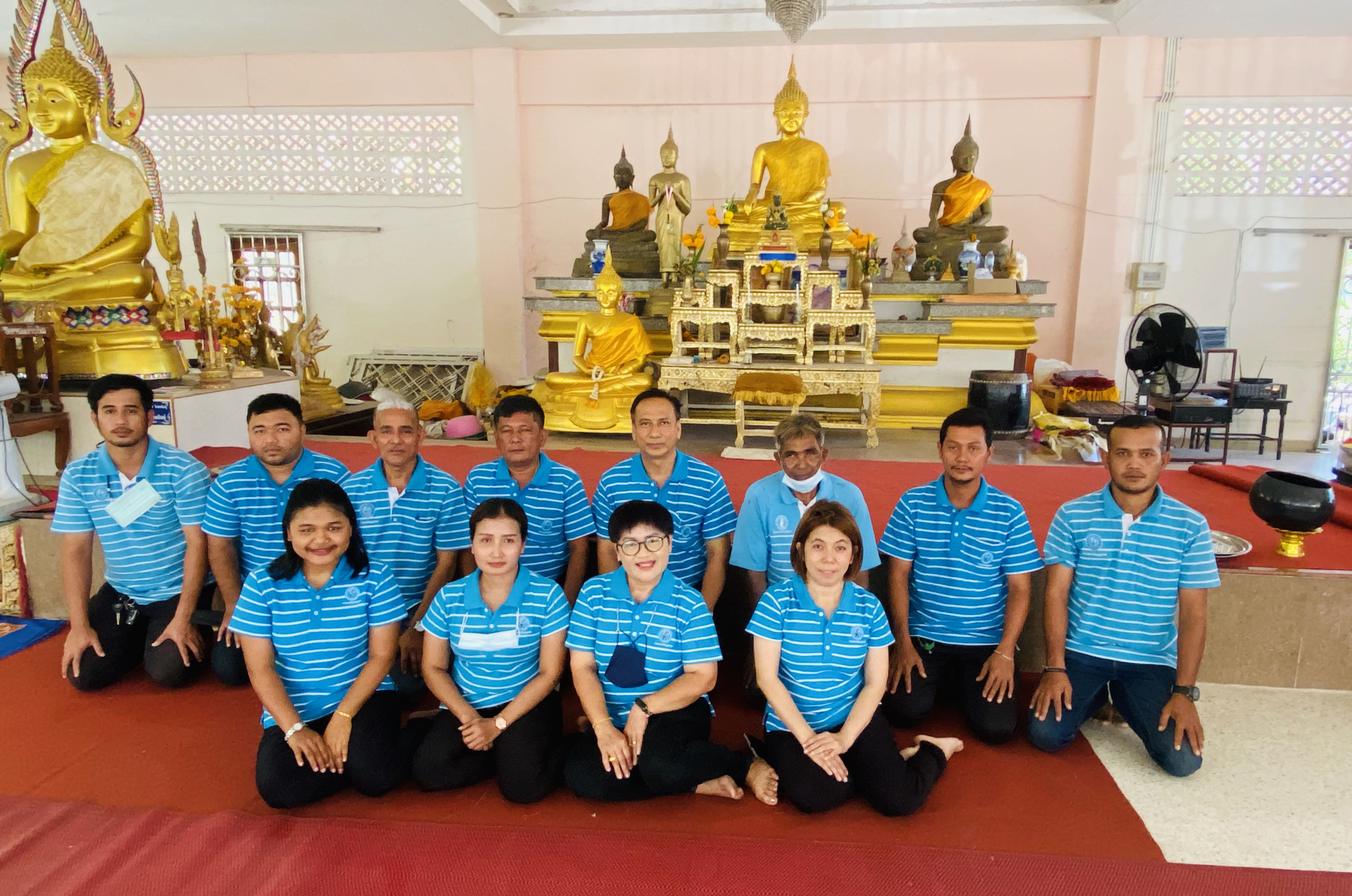กปภ.สาขาชะอวด จัดกิจกรรมทำบุญเนื่องในวันสถาปนา