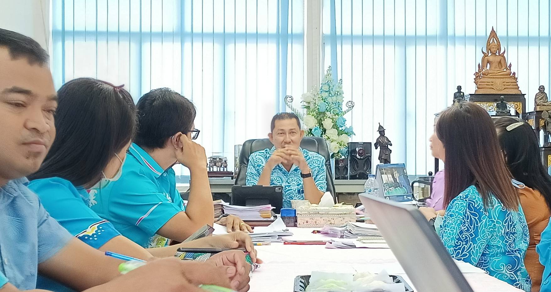 กปภ.สาขาภูเก็ต จัดกิจกรรมสนทนายามเช้า (Morning Talk) ครั้งที่ 6/2564 ประจำเดือนมีนาคม 2564