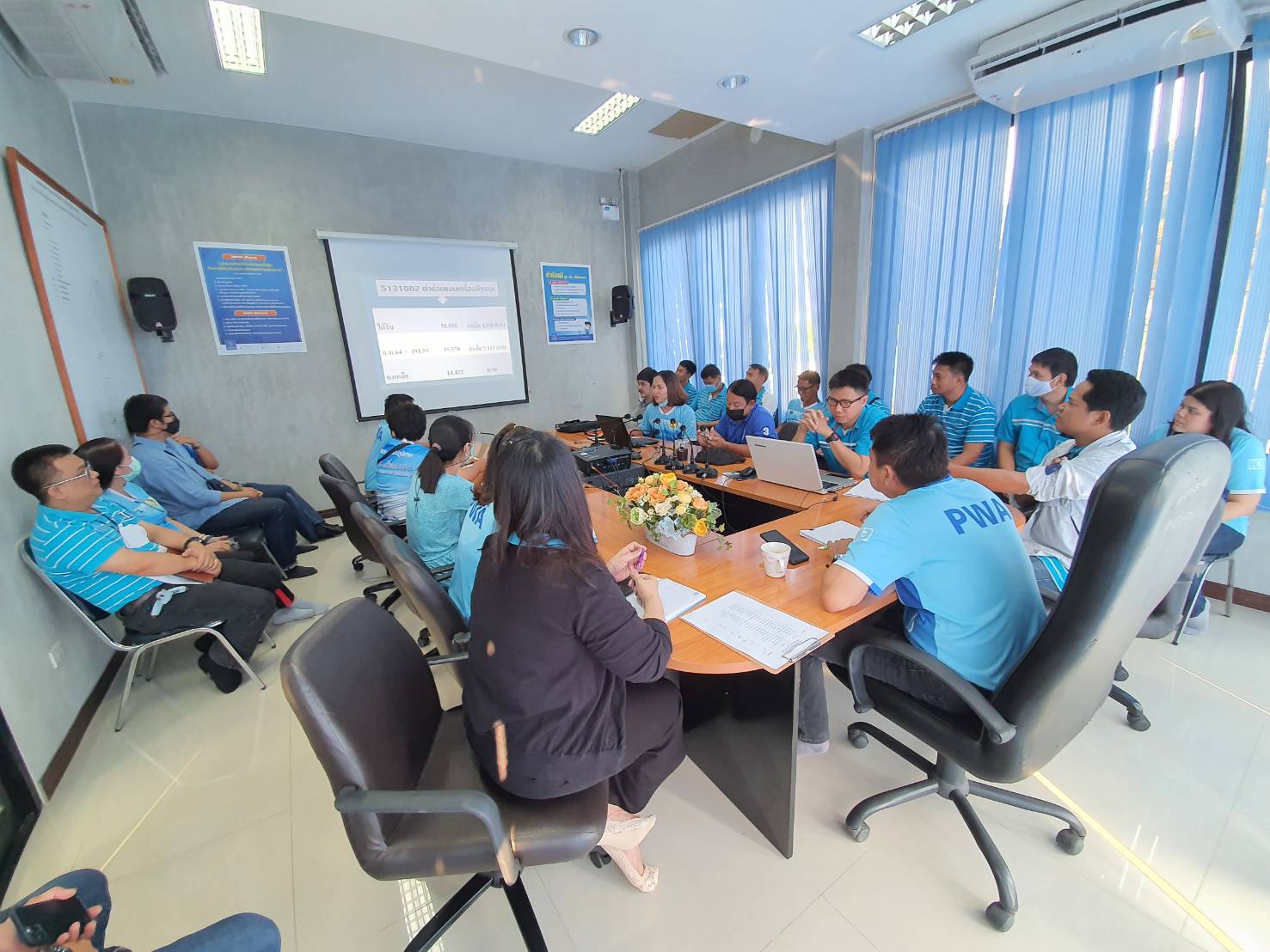 การประปาส่วนภูมิภาคสาขากำแพงเพชร จัดกิจกรรมสนทนายามเช้า (Morning Talk) ครั้งที่6/2564