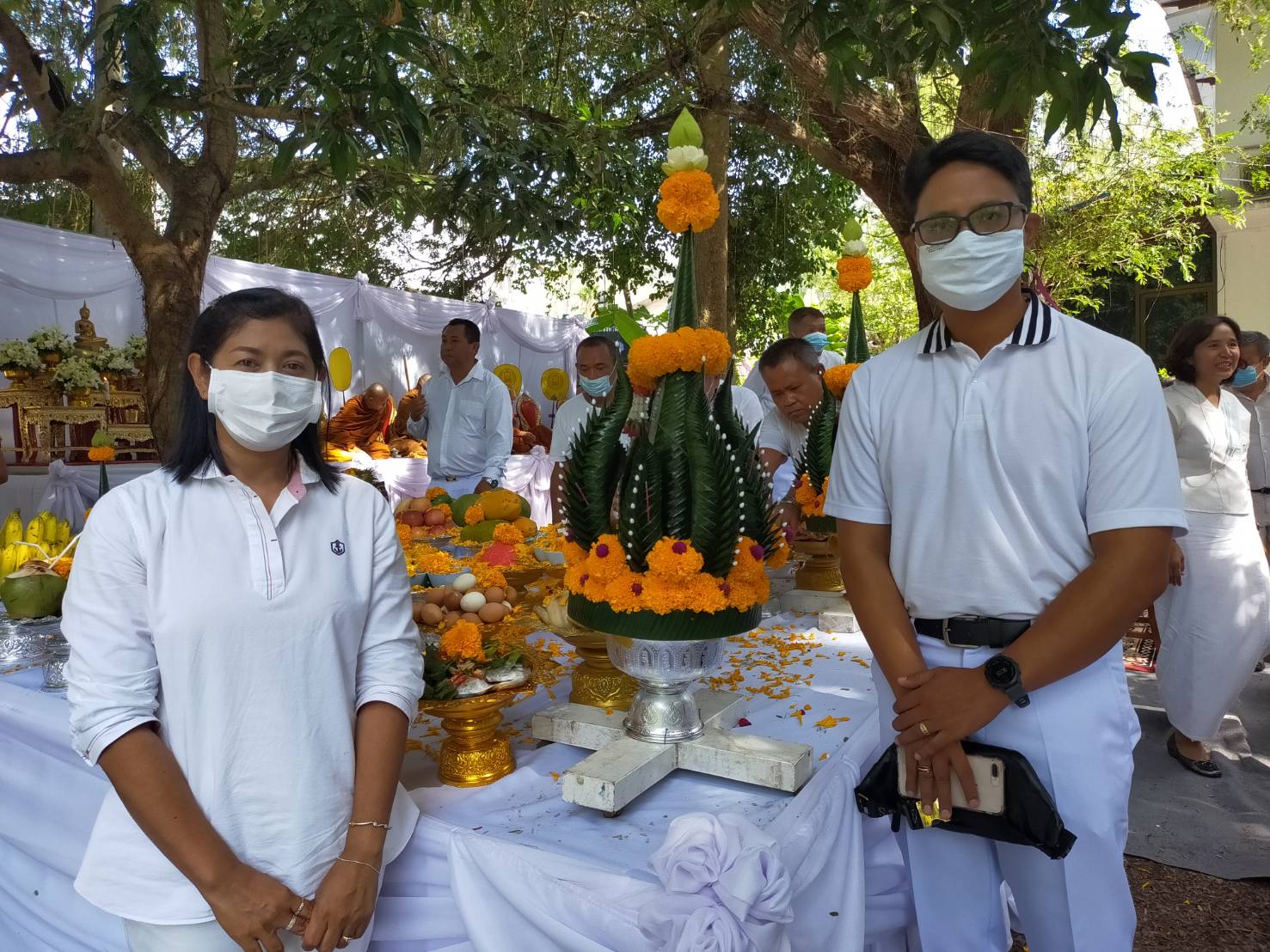 กปภ.สาขาภูเก็ต  เข้าร่วมโครงการบูรณะปรับปรุงศาลหลักเมืองจังหวัดภูเก็ต (เมืองใหม่)  พิธีพลีไม้ ต้นมะขาม เพื่อใช้เป็นส่วนประกอบในการจัดสร้างองค์เสาหลักเมือง