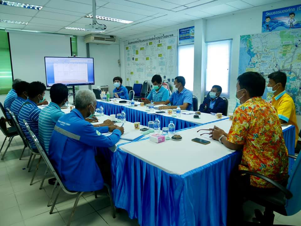 การประปาส่วนภูมิภาคสาขากระบี่ รับการตรวจติดตามผลการดำเนินงาน โครงการจัดการน้ำสะอาด : WSP  ประจำปี 2564