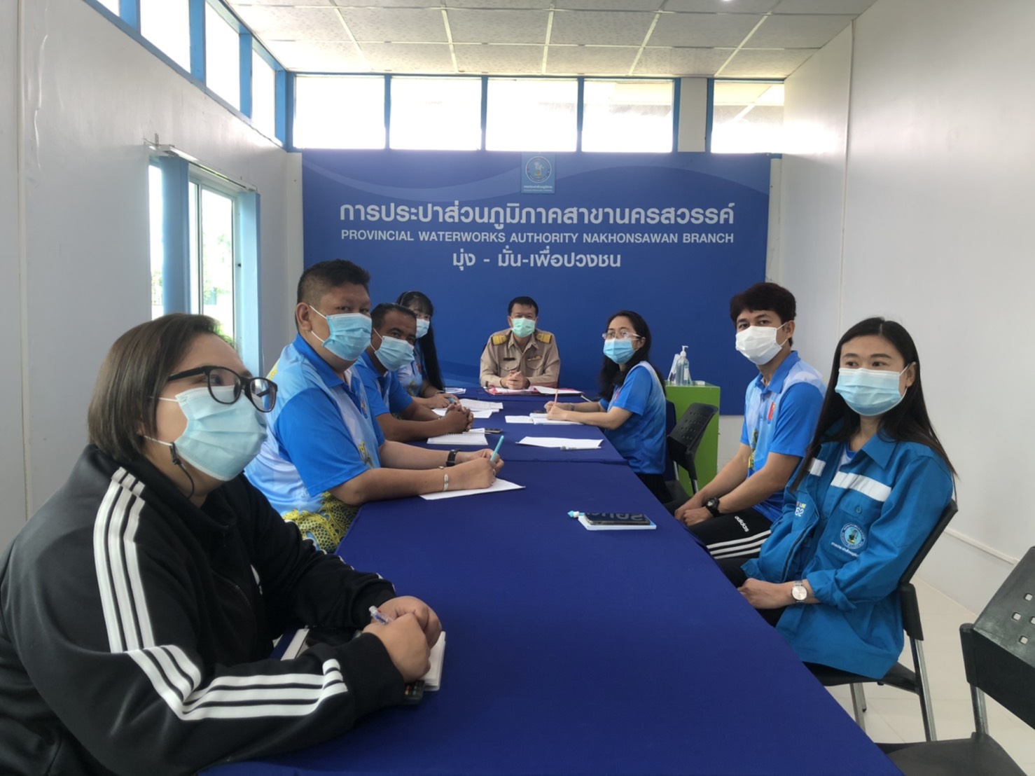การประปาส่วนภูมิภาคสาขานครสวรรค์ จัดกิจกรรมสนทนายามเช้า (Morning Talk) ครั้งที่ 7/2563  ประจำเดือนเมษายน 2564