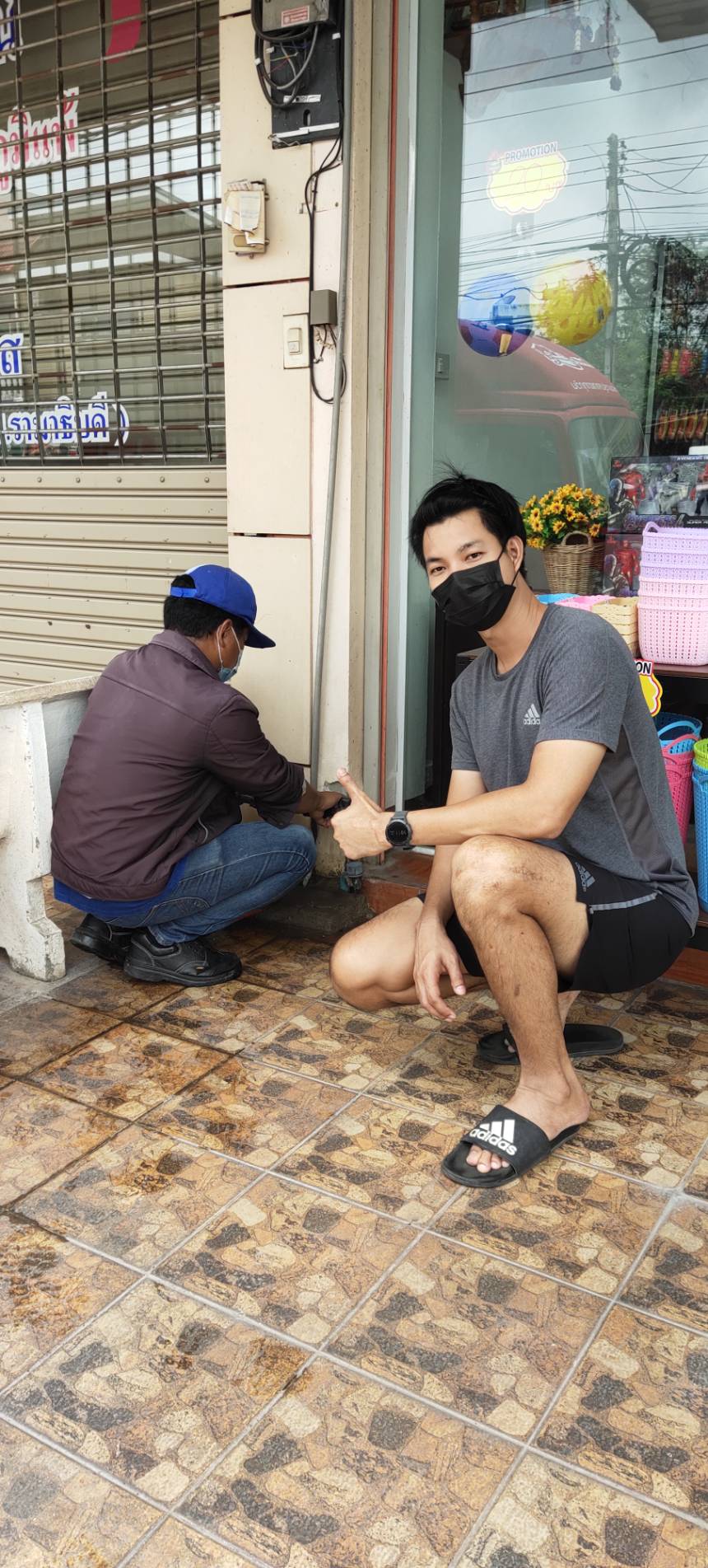 กปภ.สาขากำแพงเพชร ลงพื้นที่ตรวจสอบน้ำรั่ว