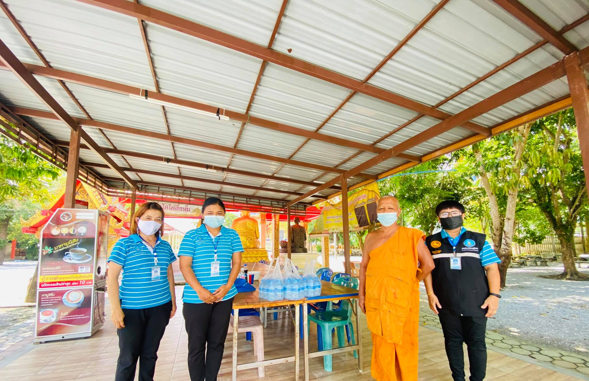 กปภ.สาขาชะอวด ออกให้บริการนอกสถานที่