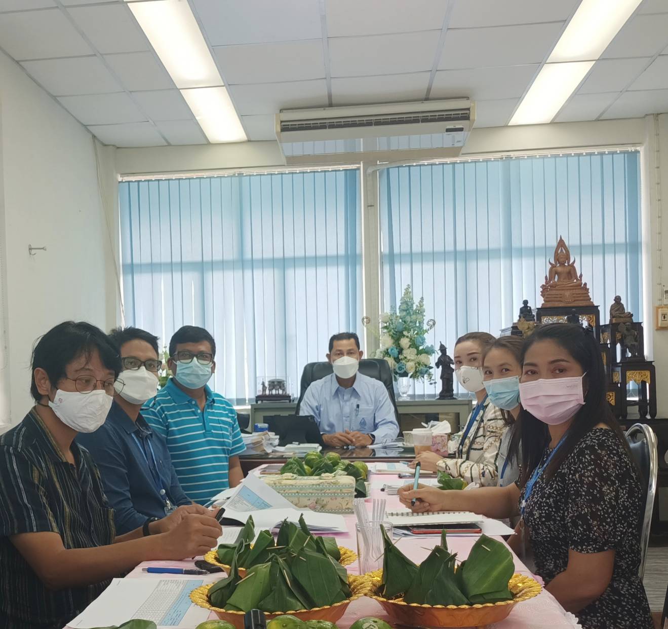 กปภ.สาขาภูเก็ต จัดกิจกรรมสนทนายามเช้า (Morning Talk) ครั้งที่ 9/2564 ประจำเดือนมิถุนายน 2564 ณ สำนักงานประปาส่วนภูมิภาคสาขาภูเก็ต