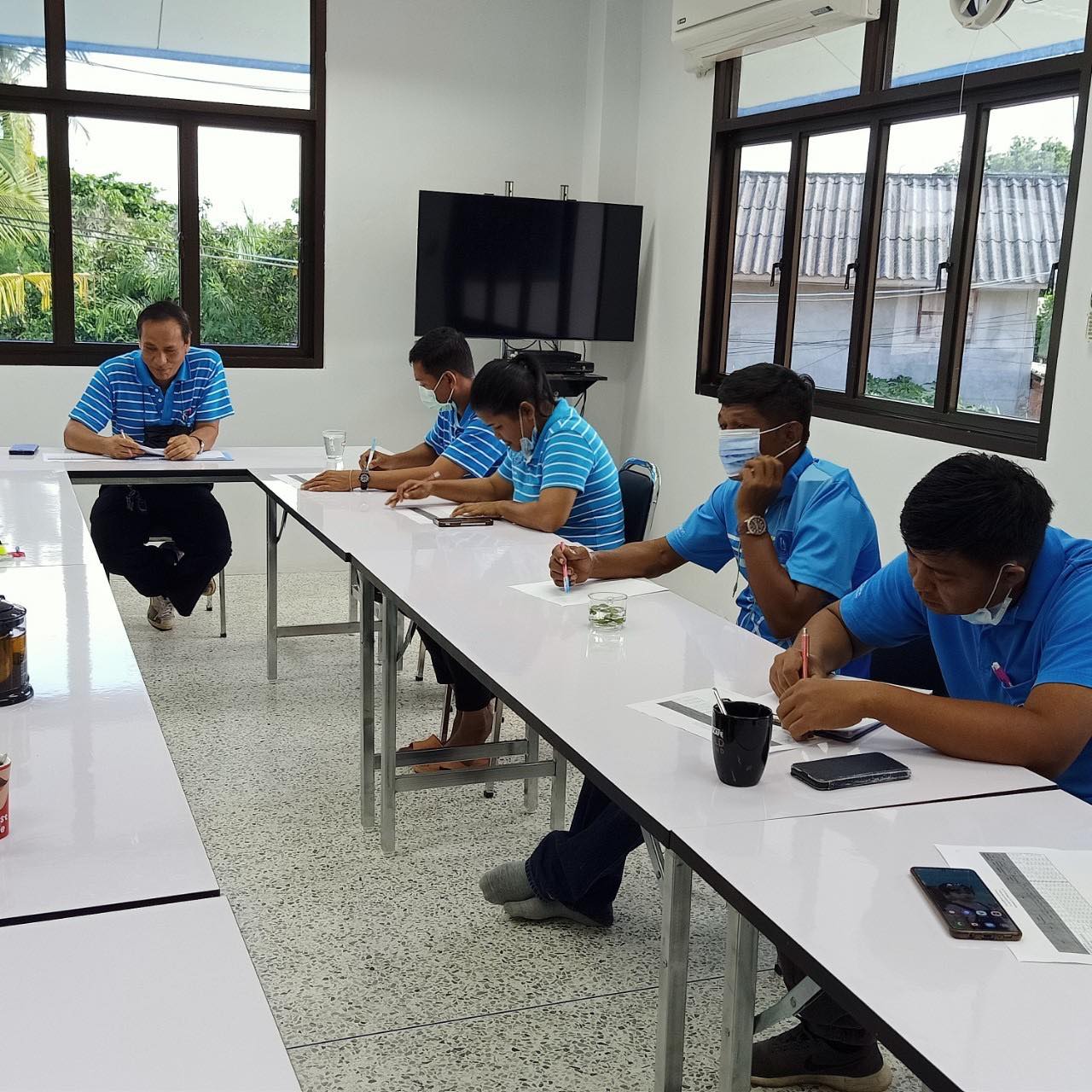 กปภ.สาขาชะอวด จัดกิจกรรม Morning Talk