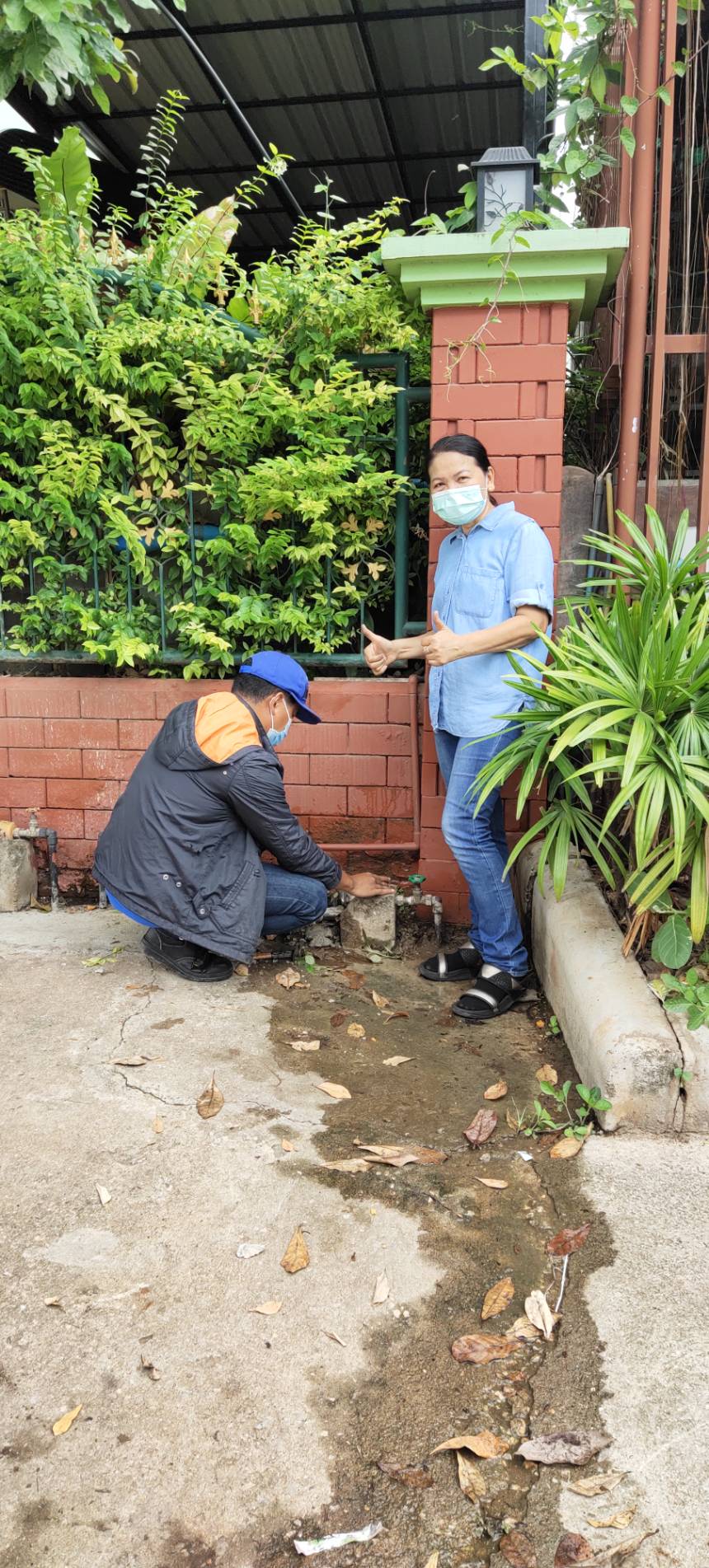 กปภ.สาขากำแพงเพชร ส่งมิสเตอร์ประปาลงพื้นที่ให้บริการลูกค้า