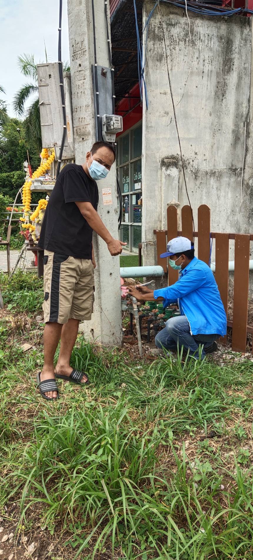 กปภ.สาขากำแพงเพชร ส่งมิสเตอร์ประปาแนะนำลูกค้าดูแลระบบประปาภายในบ้าน เลี่ยงค่าน้ำสูง