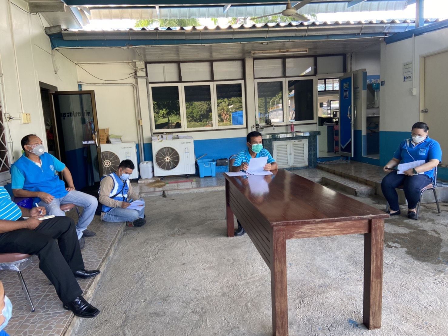 กปภ.สาขาด่านช้างดำเนินการกิจกรรม Morning Talk ครั้งที่ 10/2564