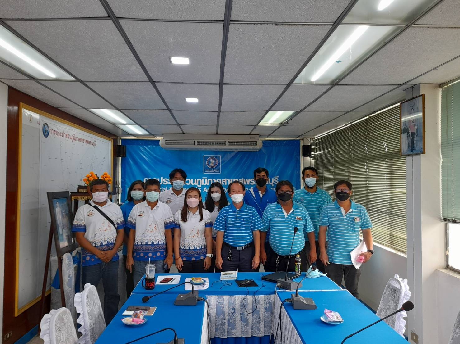 กปภ.สาขาสุพรรณบุรีจัดกิจกรรมสนทนายามเช้า (Morning Talk) ประจำเดือนสิงหาคม 2564 ครั้งที่ 11/2564